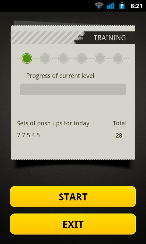 اسکرین شات 4 برنامه Push Ups Workout