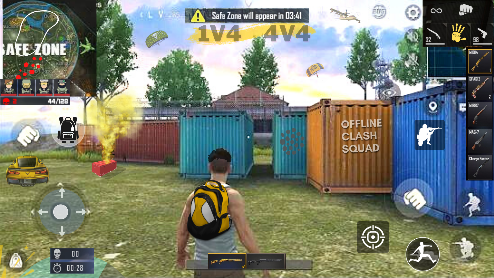 اسکرین شات 2 بازی Offline Clash Squad Fire 3D