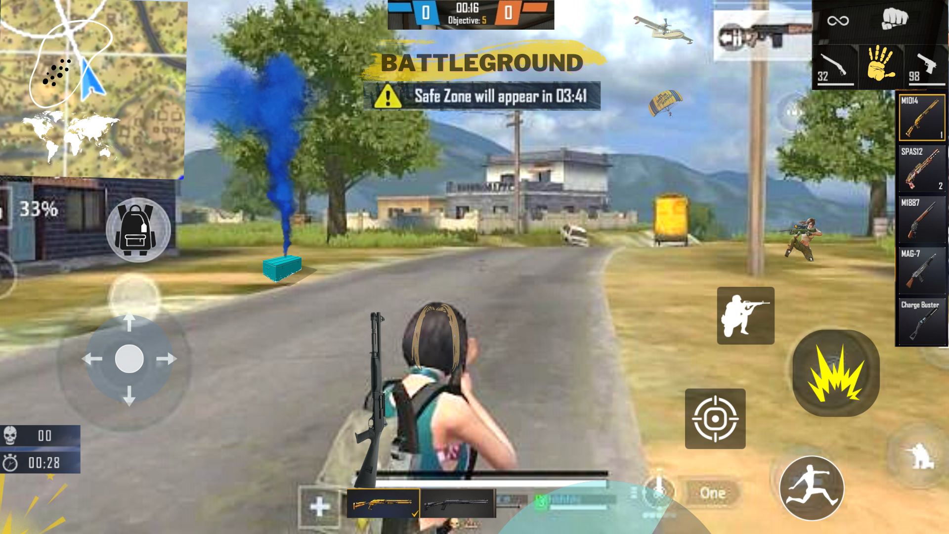 اسکرین شات 1 بازی Offline Clash Squad Fire 3D