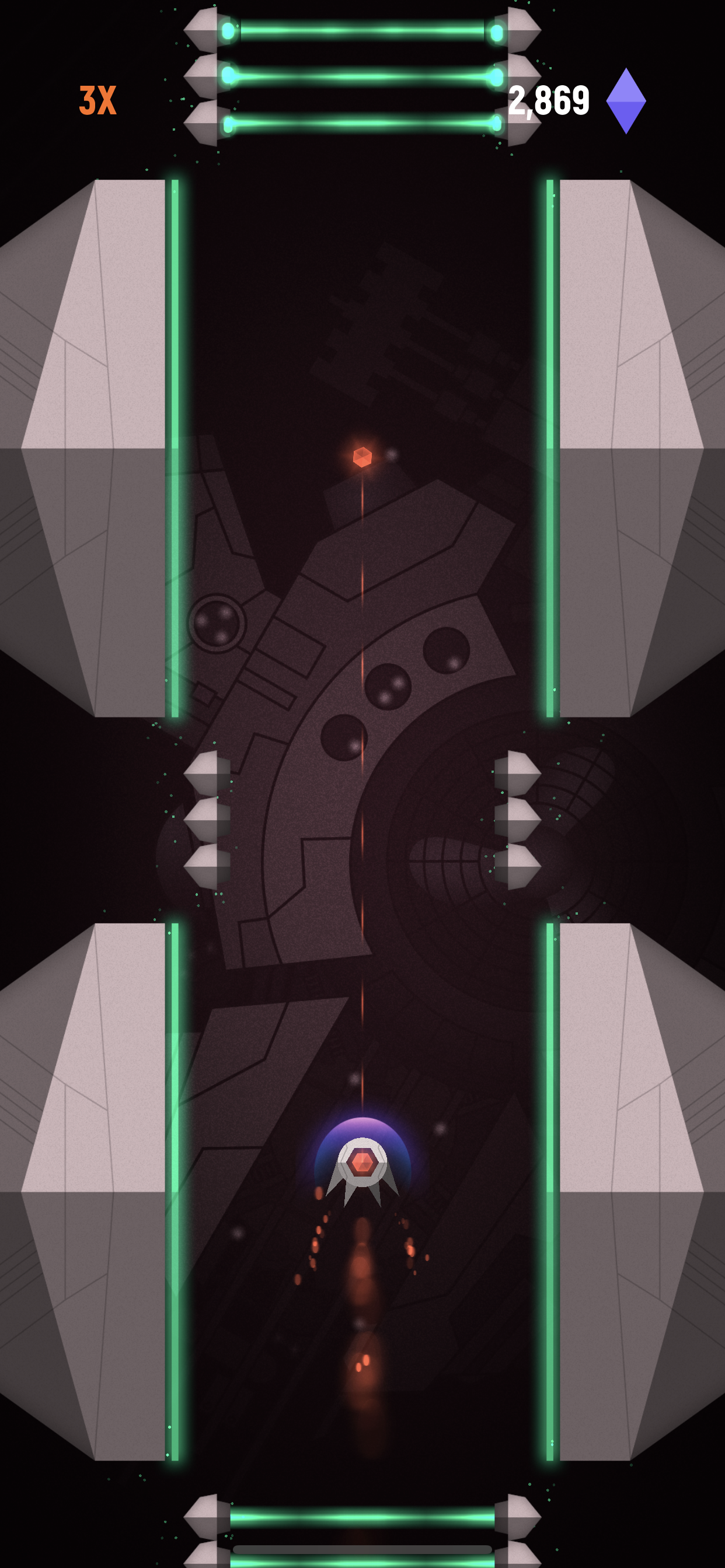 اسکرین شات 2 بازی Jump Drive: Hyper Space Run