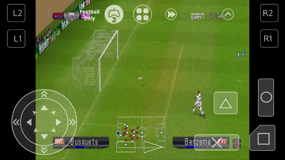 اسکرین شات 7 بازی شبیه ساز فوتبال PES 2013 پلی استیشن 1