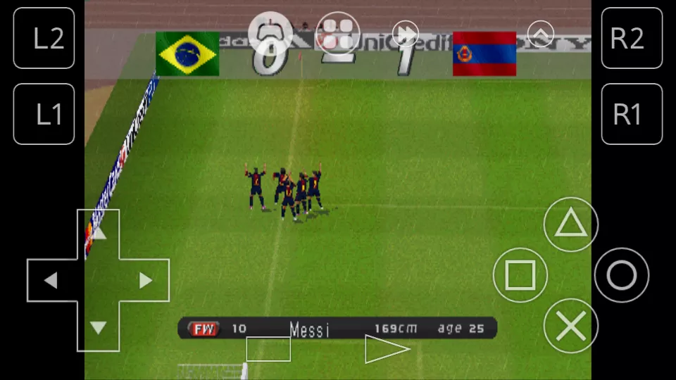 اسکرین شات 5 بازی شبیه ساز فوتبال PES 2013 پلی استیشن 1