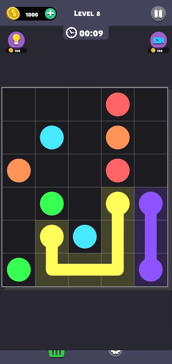 اسکرین شات 5 بازی Same Color: Connect the Dots