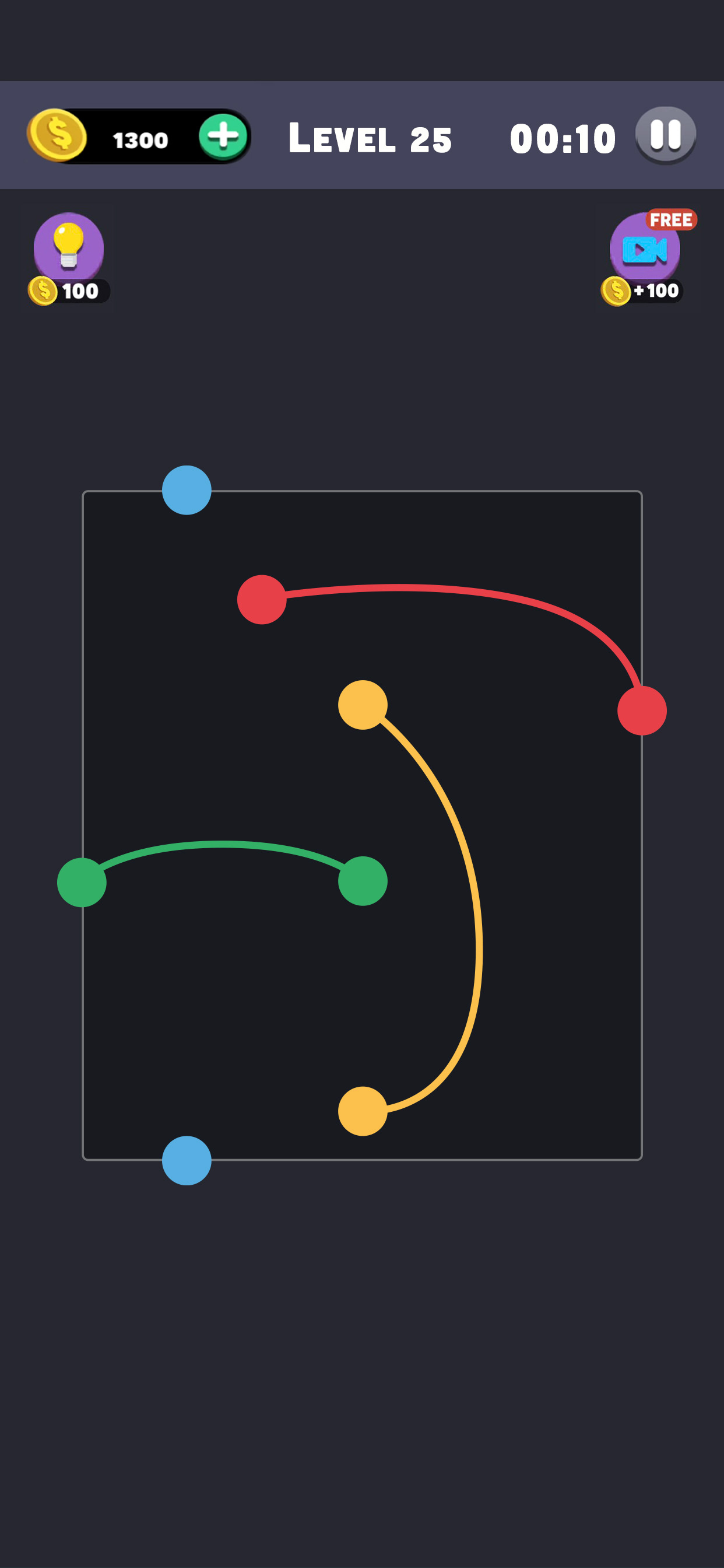 اسکرین شات 2 بازی Same Color: Connect the Dots