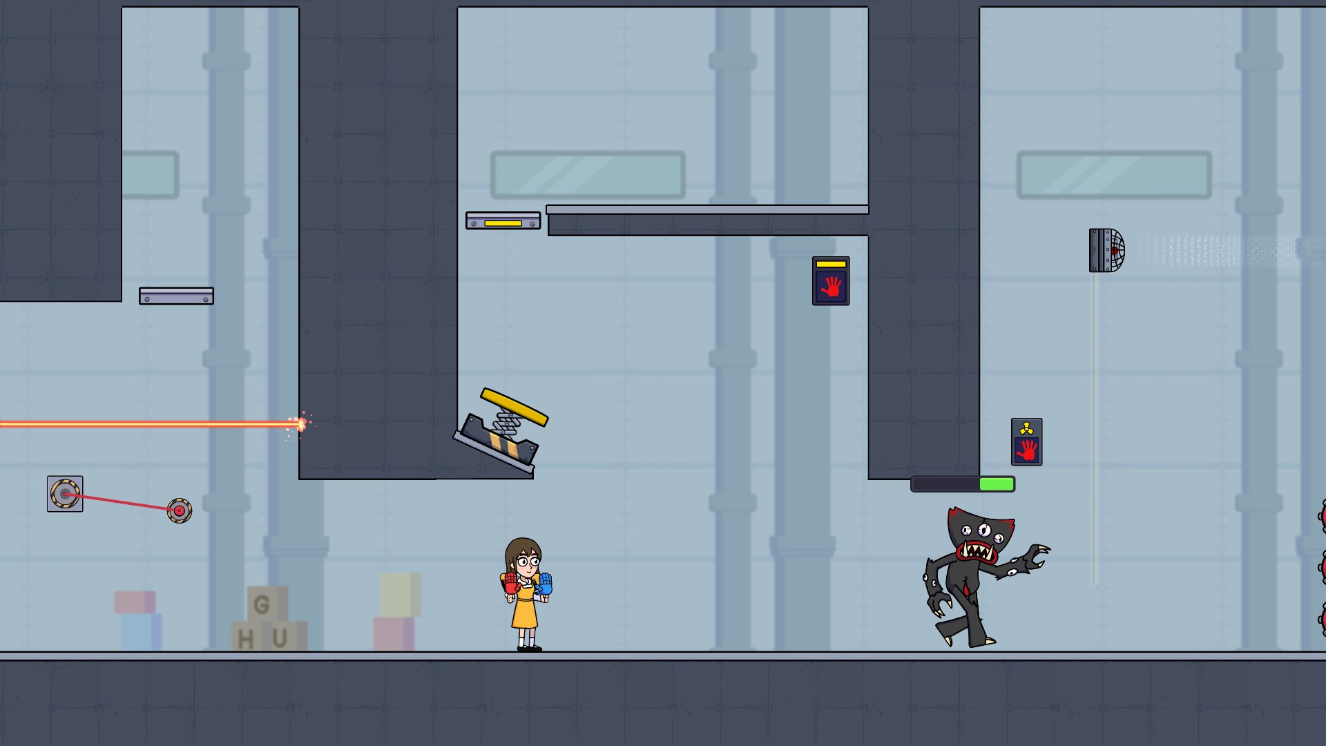 اسکرین شات 4 بازی I'm Not Blue Monster: Rainbow