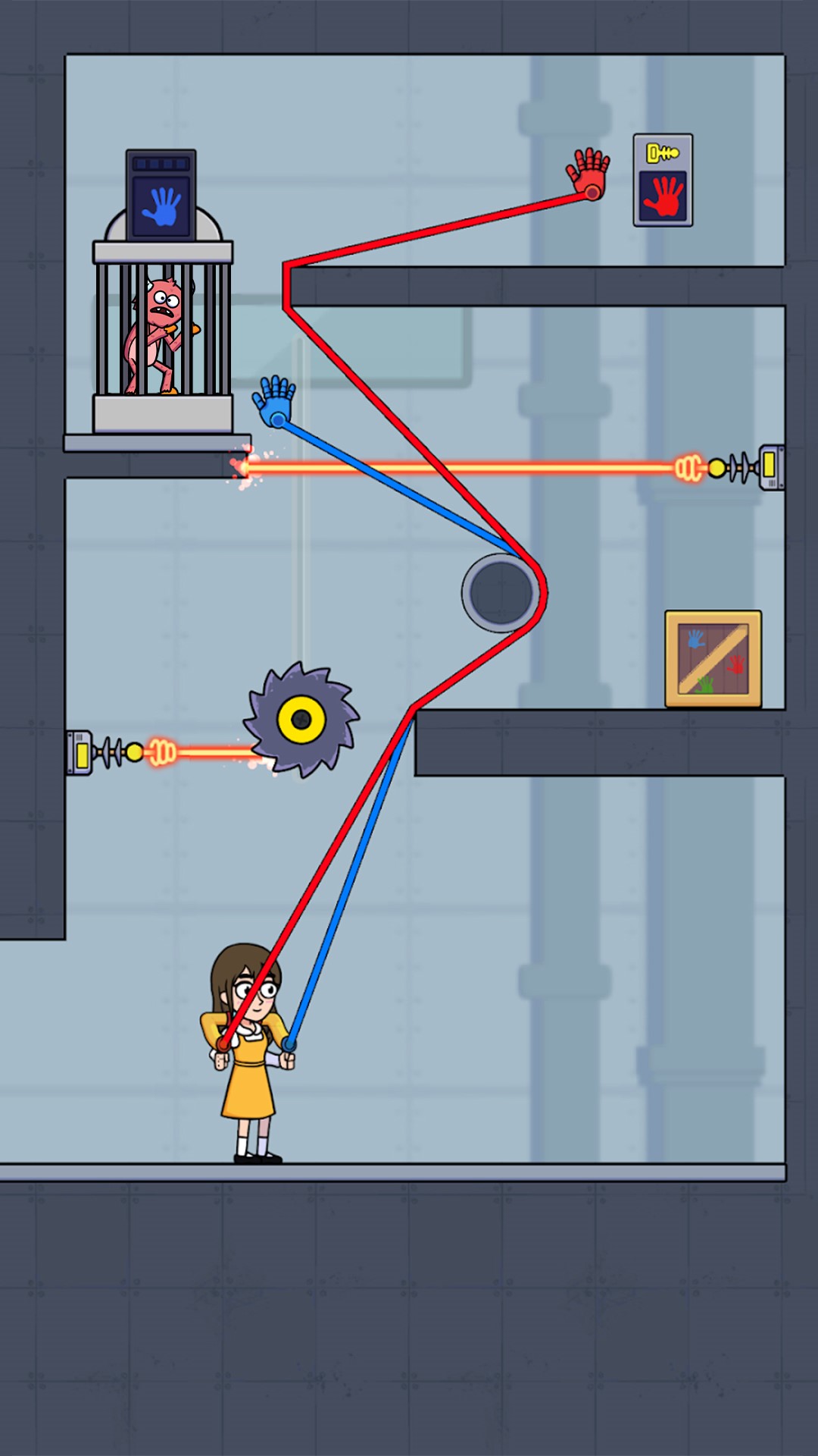 اسکرین شات 2 بازی I'm Not Blue Monster: Rainbow