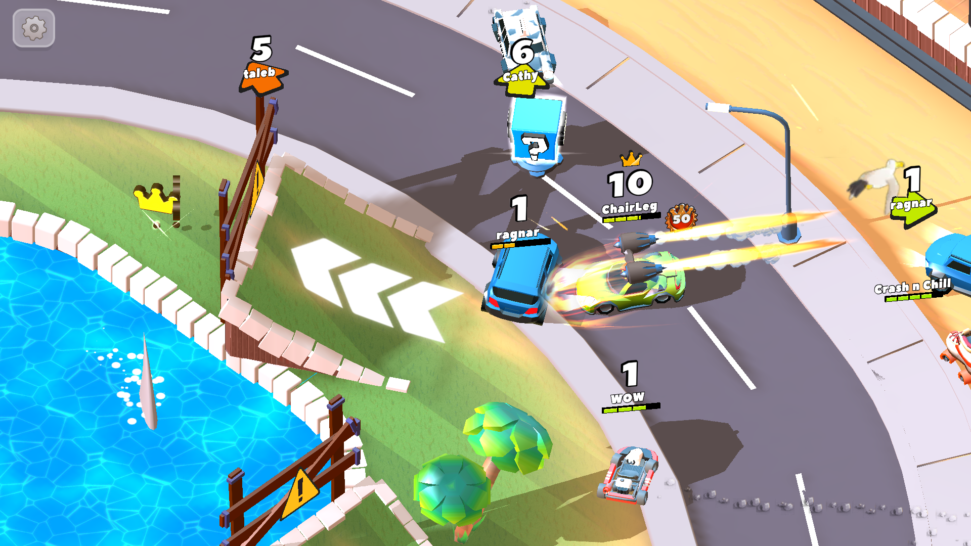 اسکرین شات 6 بازی Crash of Cars