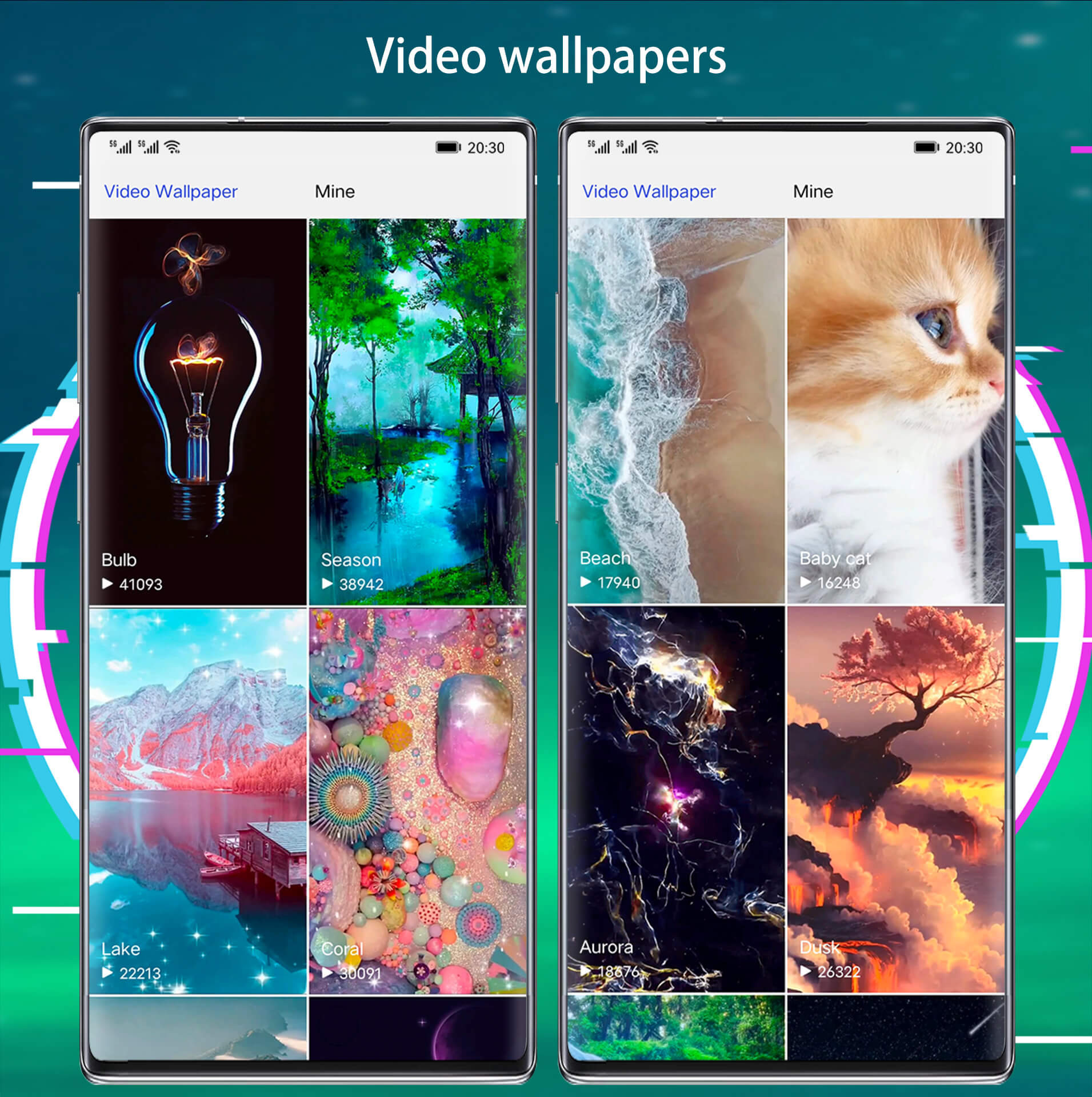 اسکرین شات 3 برنامه Cool Note20 Launcher Galaxy UI