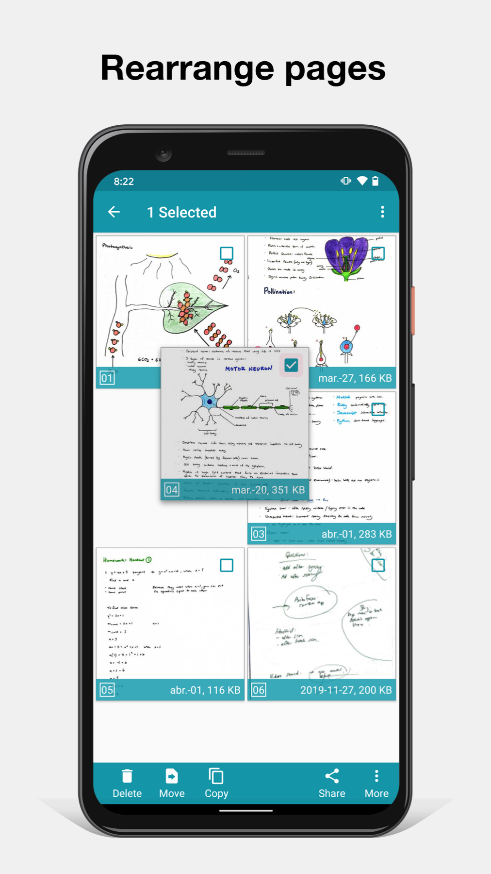 اسکرین شات 8 برنامه Notebloc Scanner - Scan to PDF