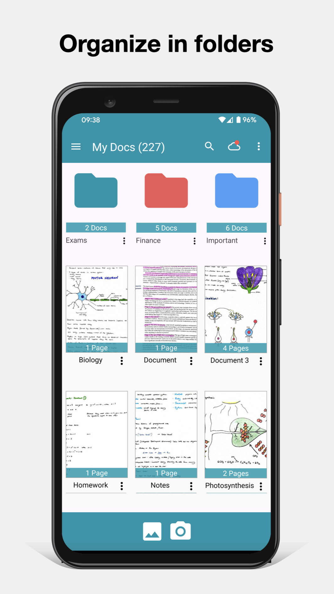 اسکرین شات 6 برنامه Notebloc Scanner - Scan to PDF