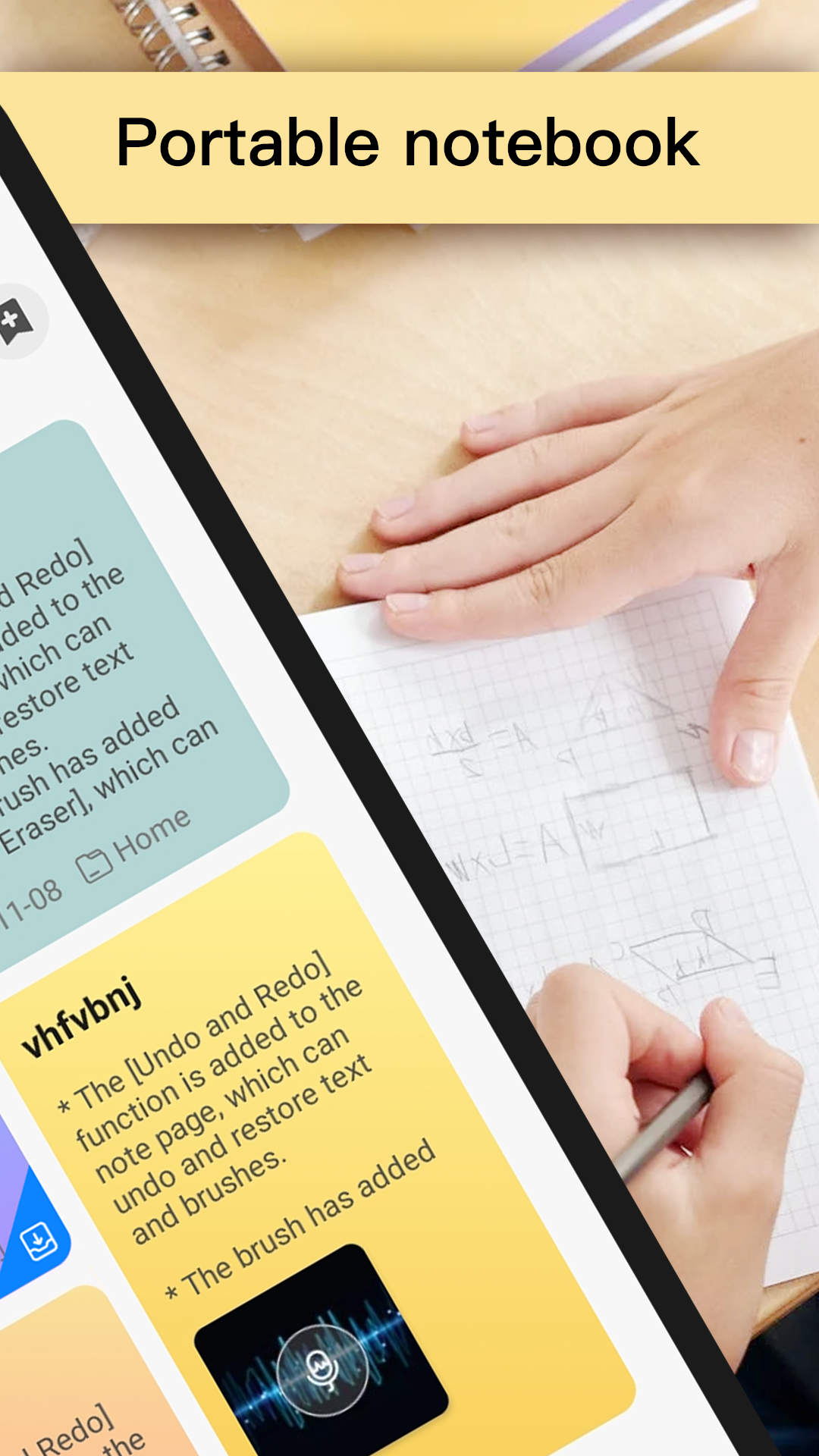 اسکرین شات 2 برنامه Notepad: Notes & Easy Notebook