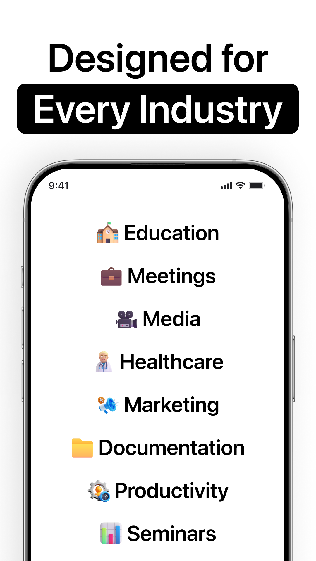 اسکرین شات 5 برنامه iNotebook: Ai Note Taker