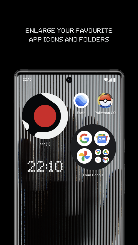 اسکرین شات 2 برنامه Nothing Launcher (Beta)
