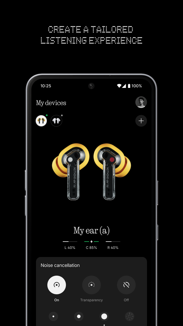 اسکرین شات 3 برنامه Nothing X