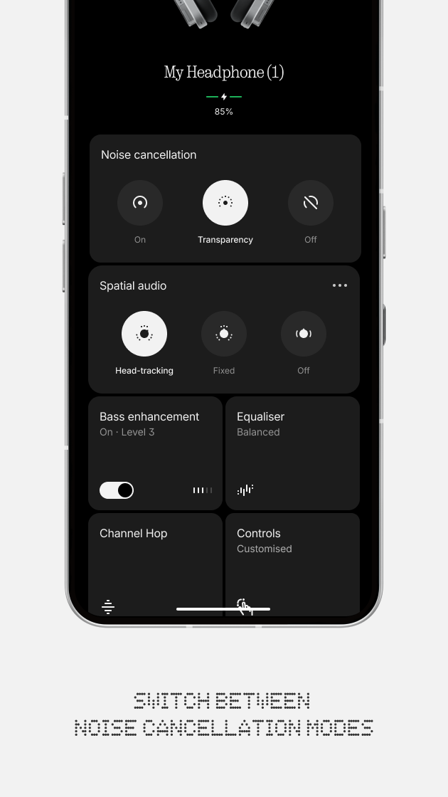 اسکرین شات 2 برنامه Nothing X