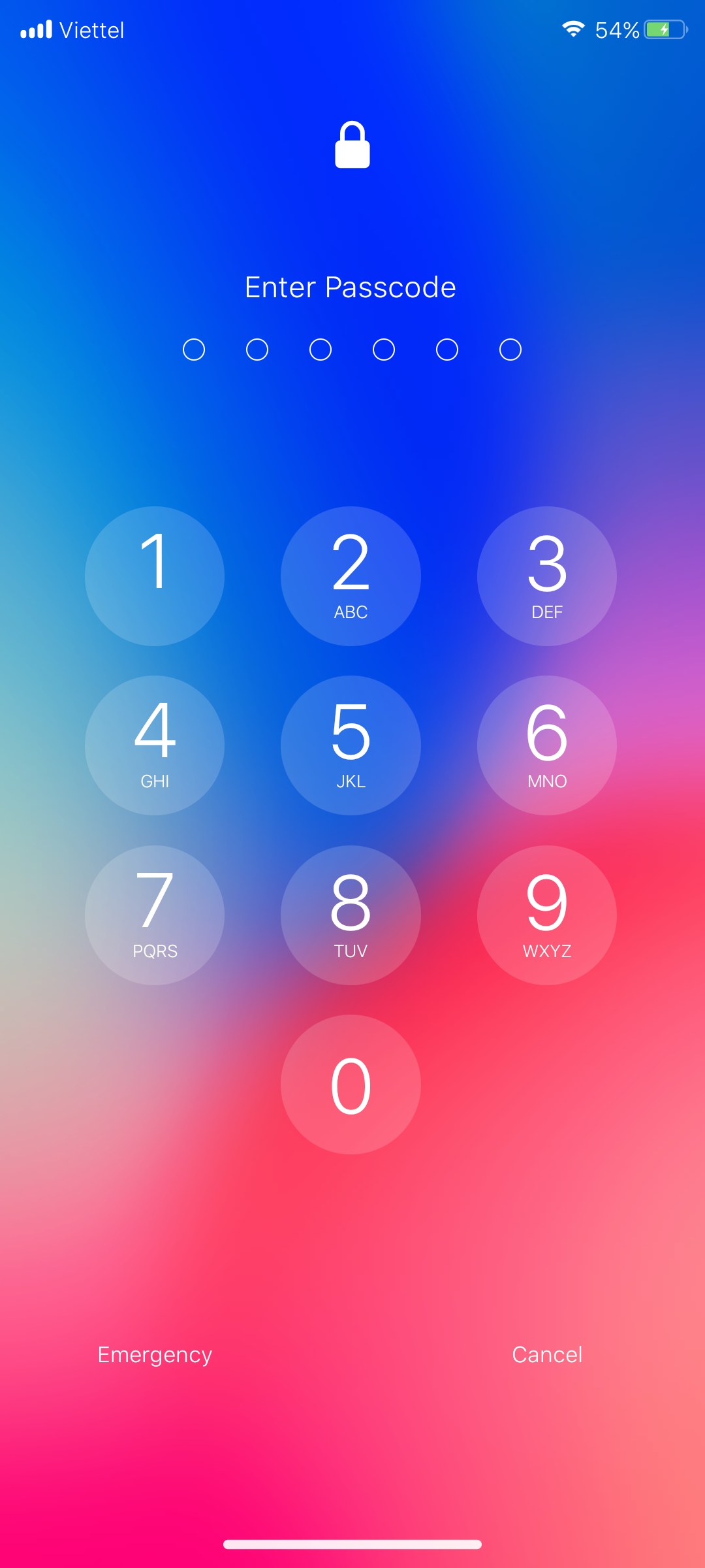 اسکرین شات 1 برنامه Lock Screen iPhone Pro
