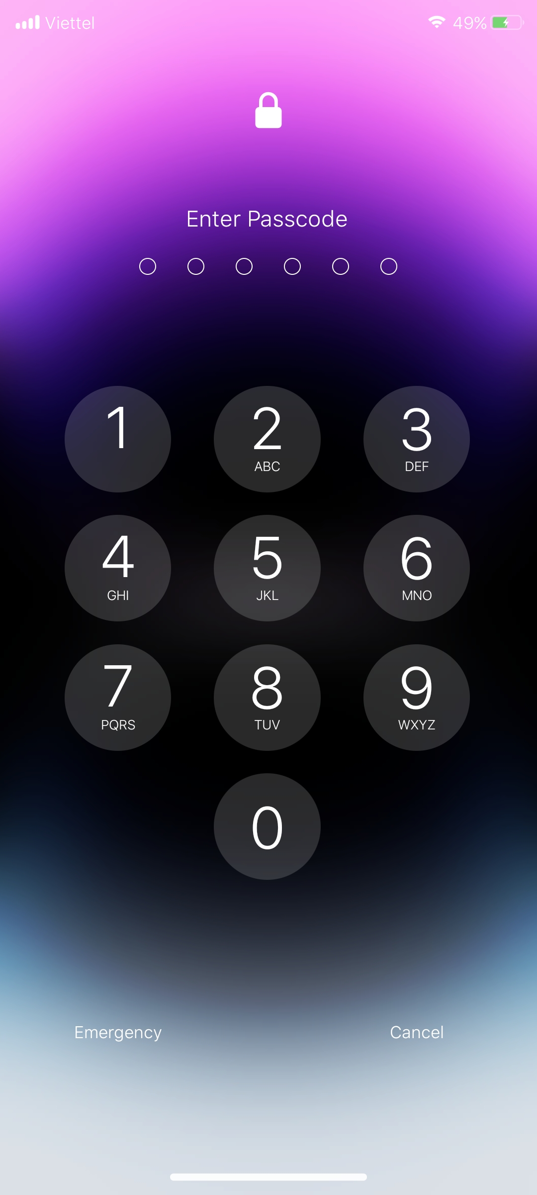 اسکرین شات 3 برنامه Lock Screen iPhone Pro