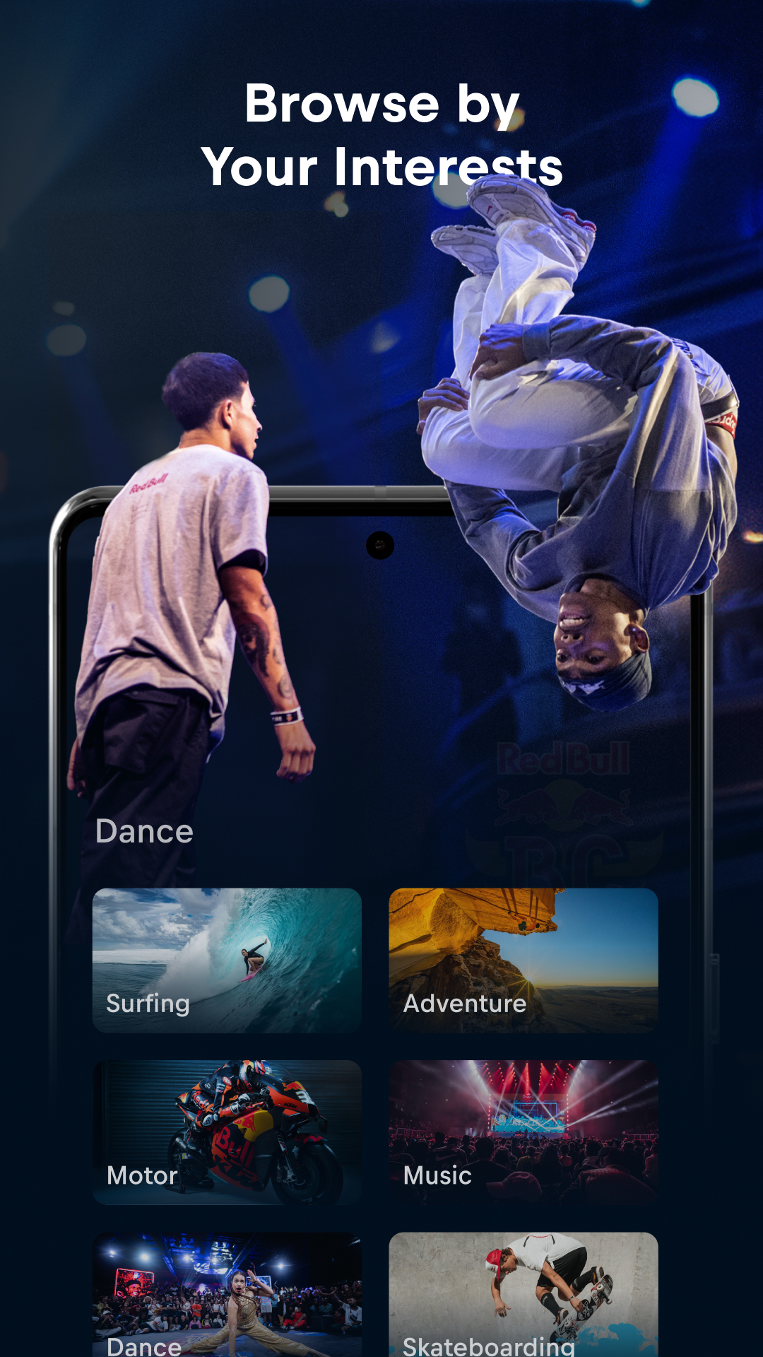 اسکرین شات 4 برنامه Red Bull TV: Videos & Sports