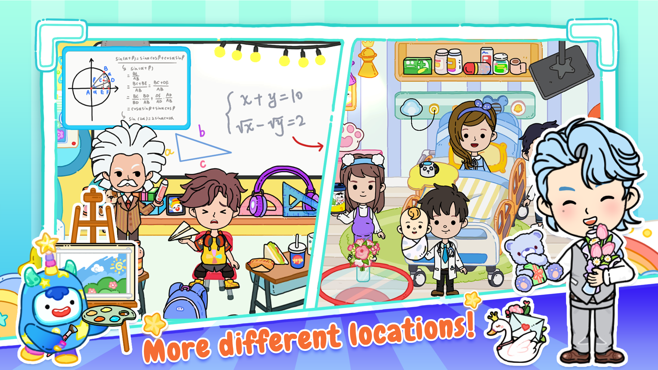 اسکرین شات 5 برنامه YoYa: Busy Life World