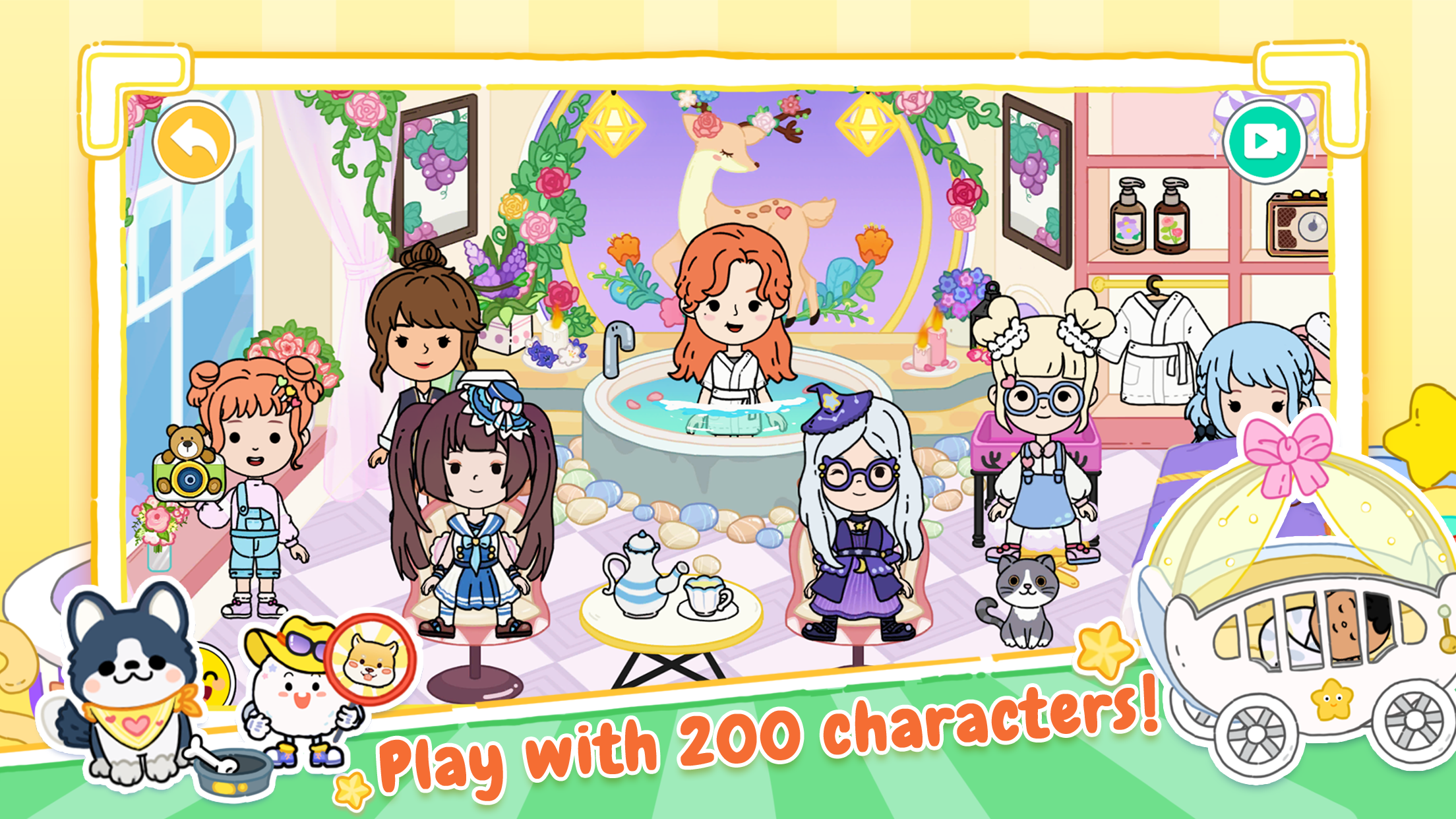 اسکرین شات 7 برنامه YoYa: Busy Life World