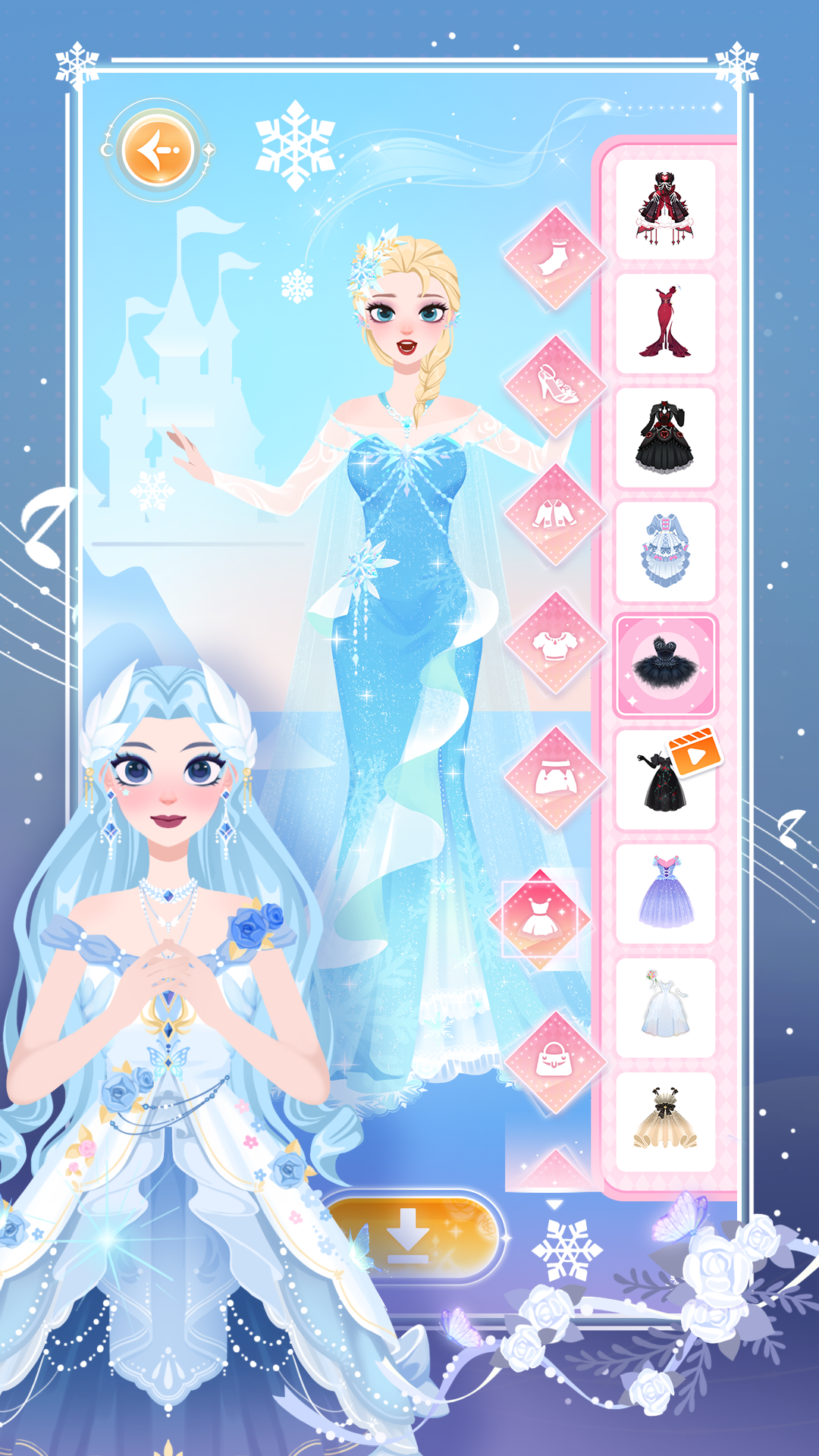 اسکرین شات 2 بازی YoYa: Dress Up Princess