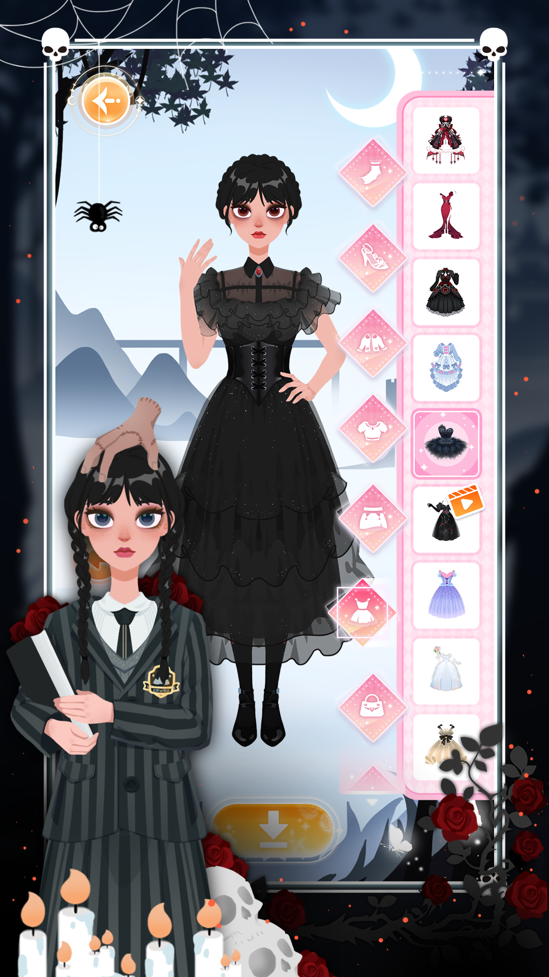 اسکرین شات 1 بازی YoYa: Dress Up Princess