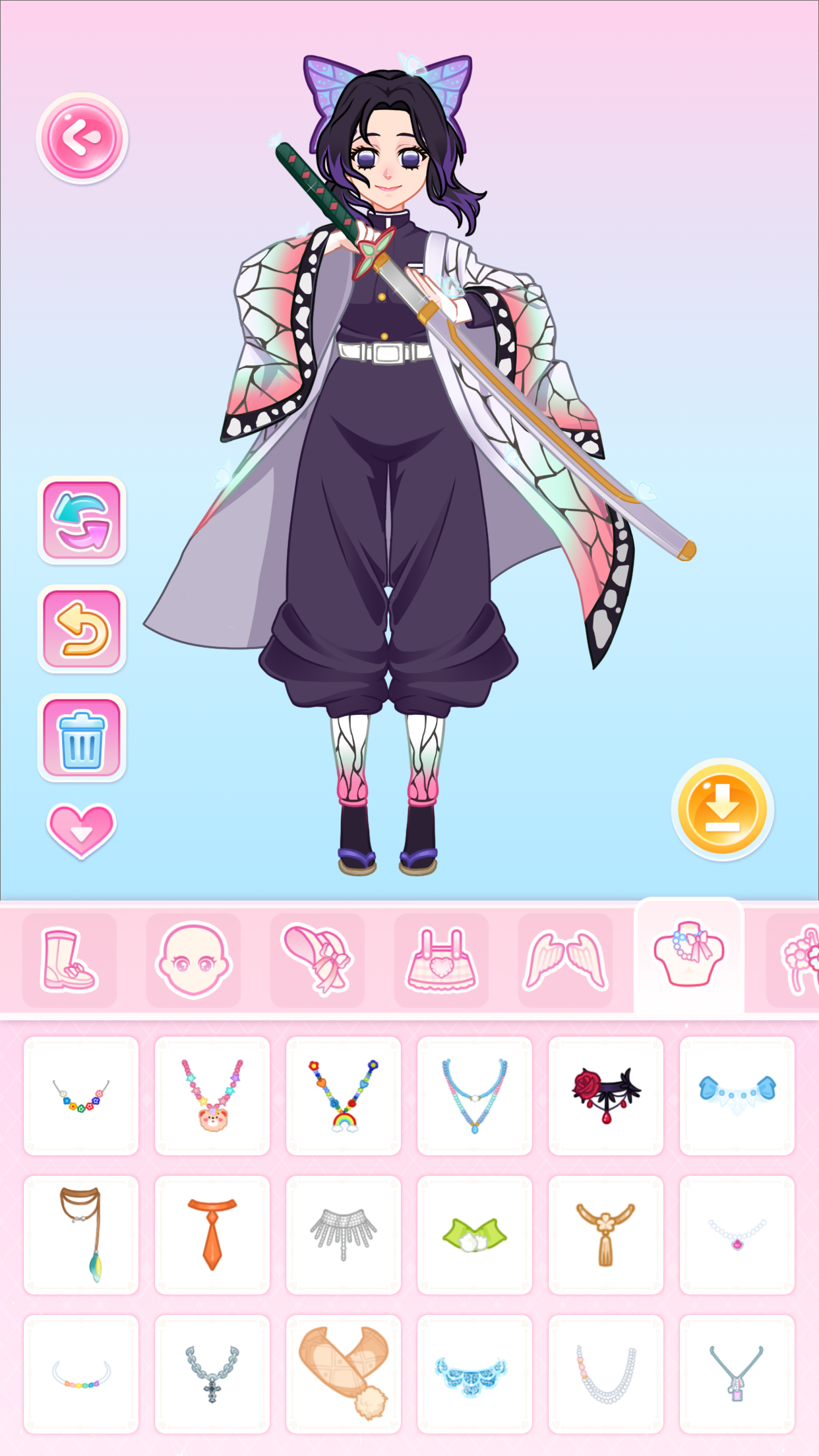 اسکرین شات 4 بازی YoYa: Honey Girl Dress Up