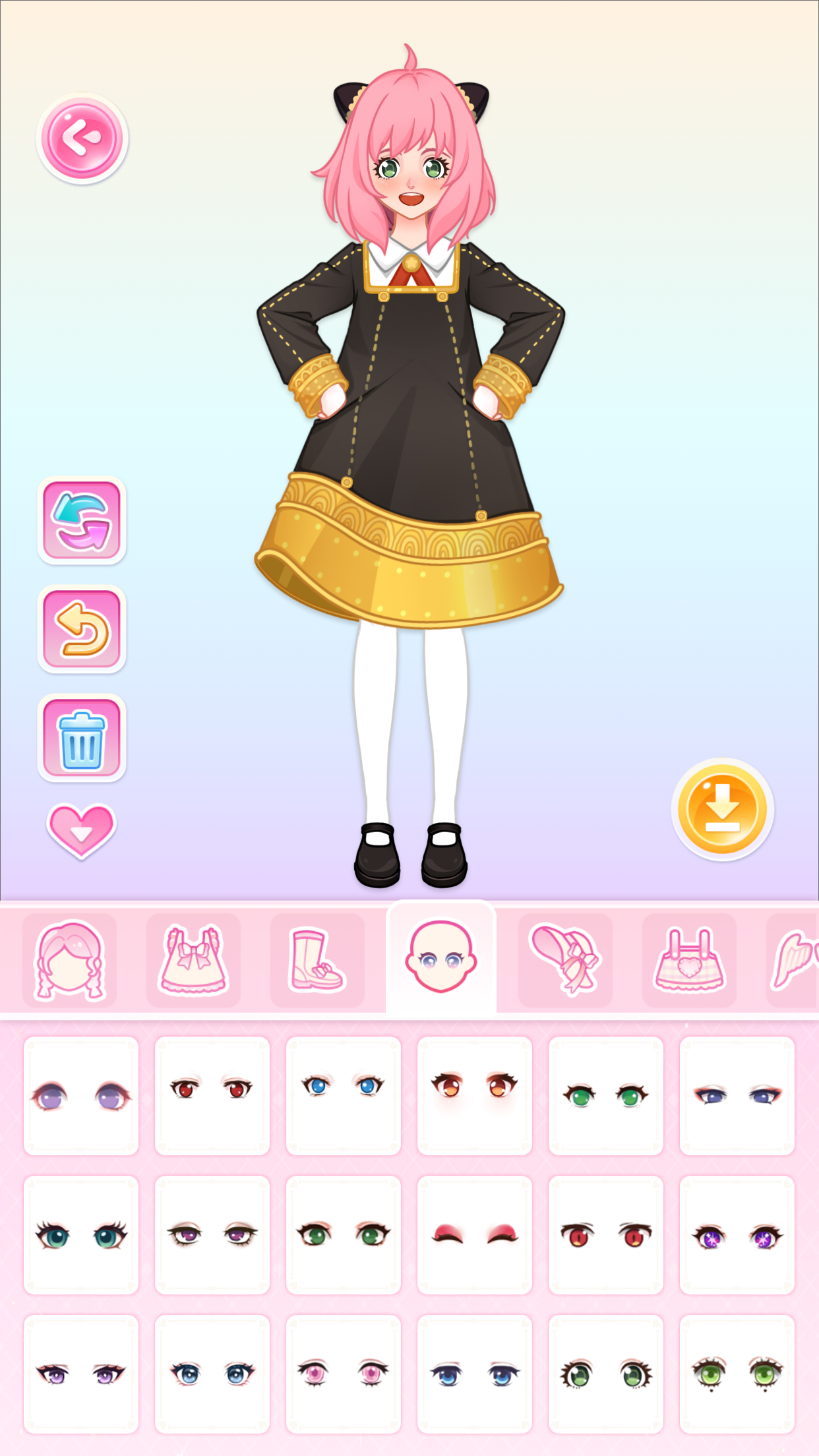 اسکرین شات 3 بازی YoYa: Honey Girl Dress Up