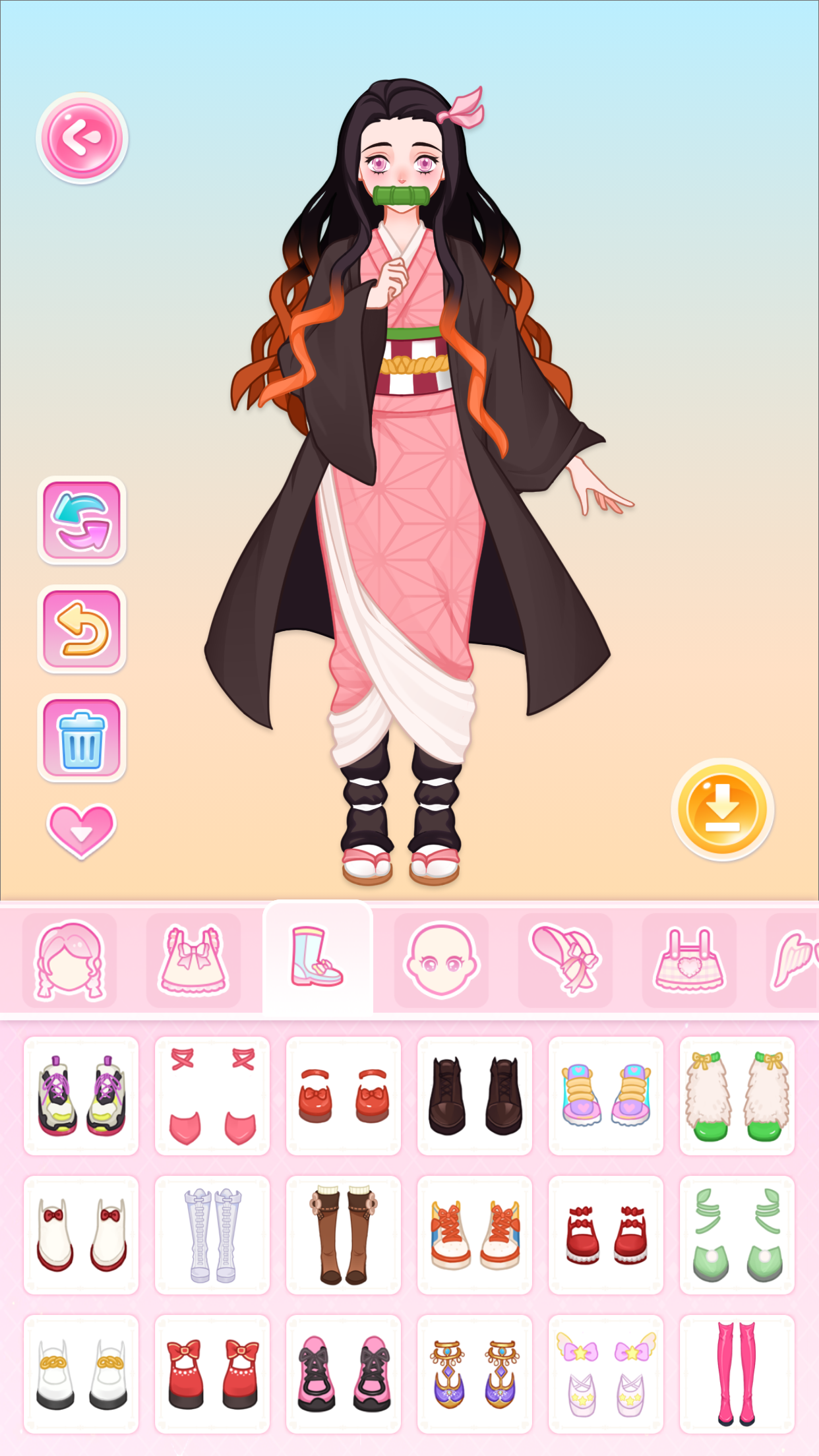اسکرین شات 2 بازی YoYa: Honey Girl Dress Up