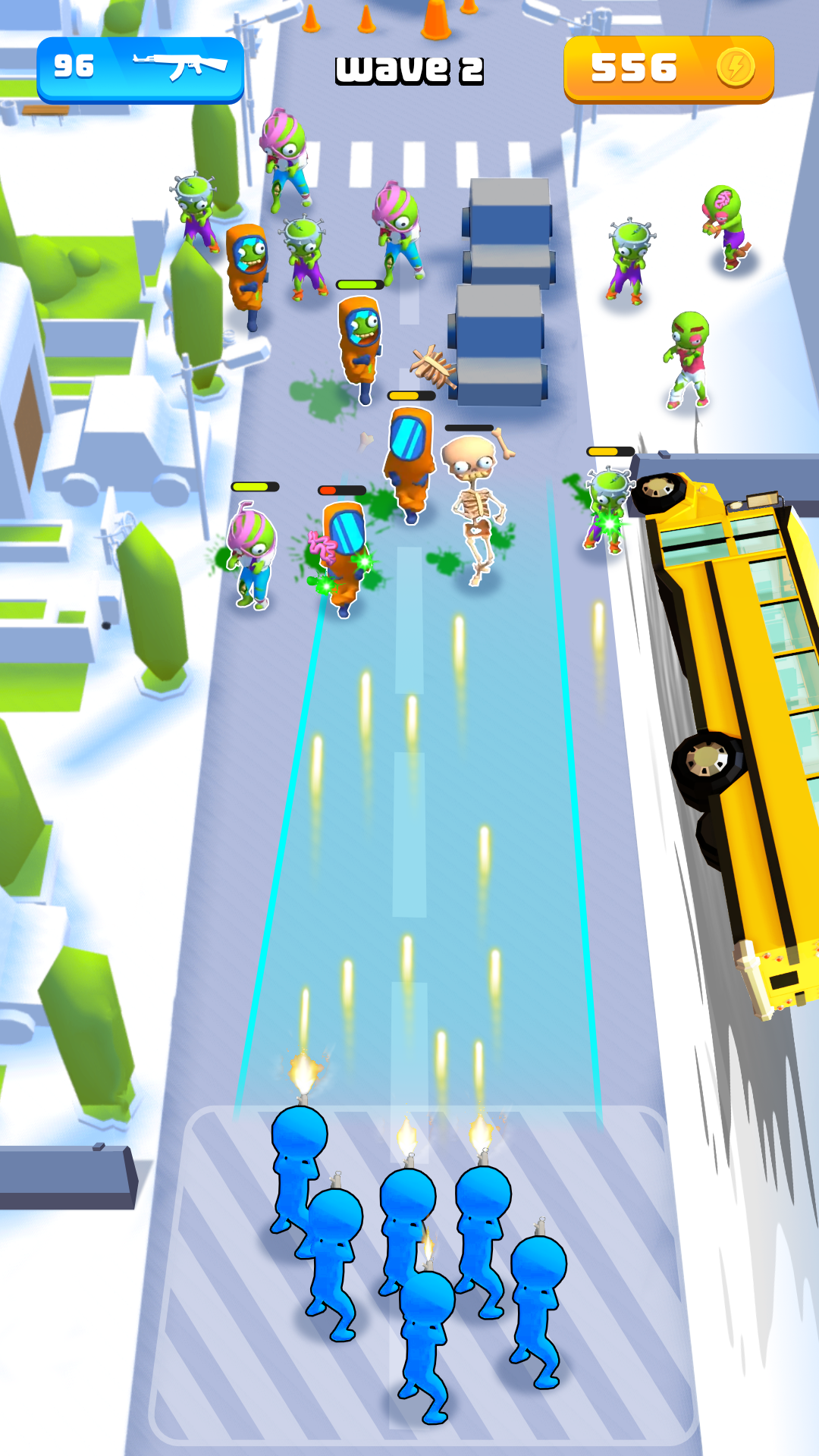 اسکرین شات 1 بازی Zombie City Defense: Plague