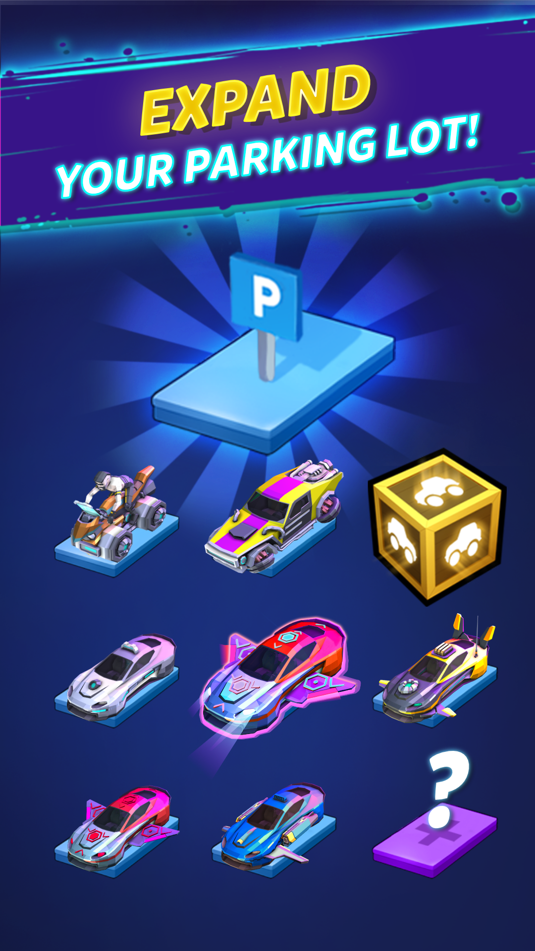 اسکرین شات 2 بازی Merge Cyber Car: Highway Racer