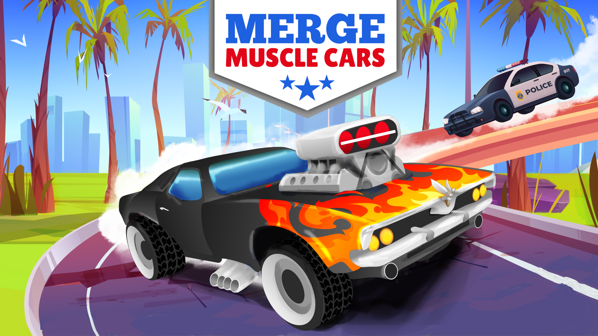 اسکرین شات 4 بازی Merge Muscle Car: Cars Merger