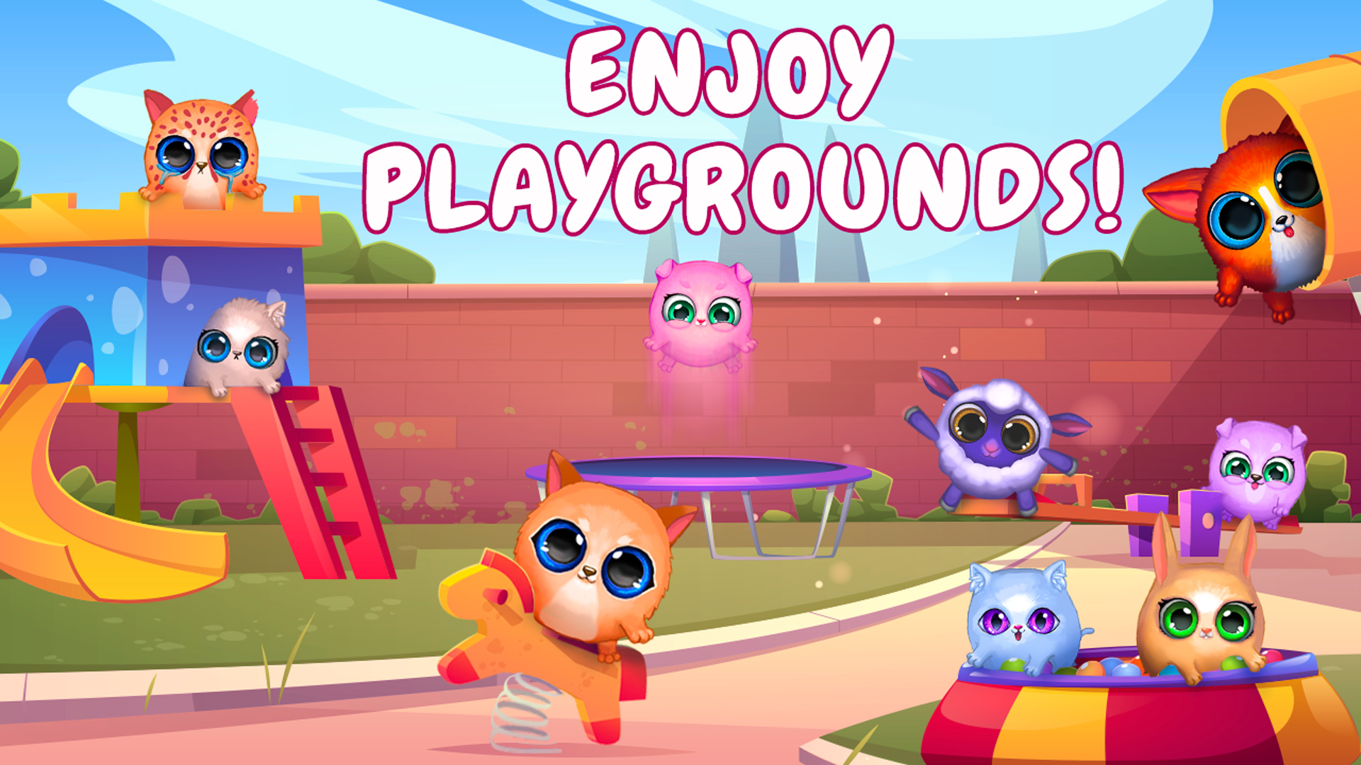 اسکرین شات 4 بازی Merge Fluffy Animals: Egg pets
