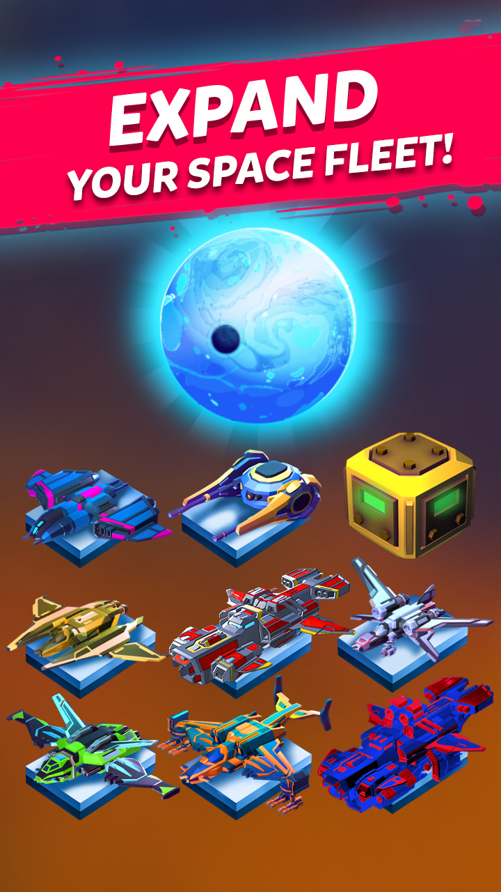 اسکرین شات 2 بازی Merge Spaceship: Space Games