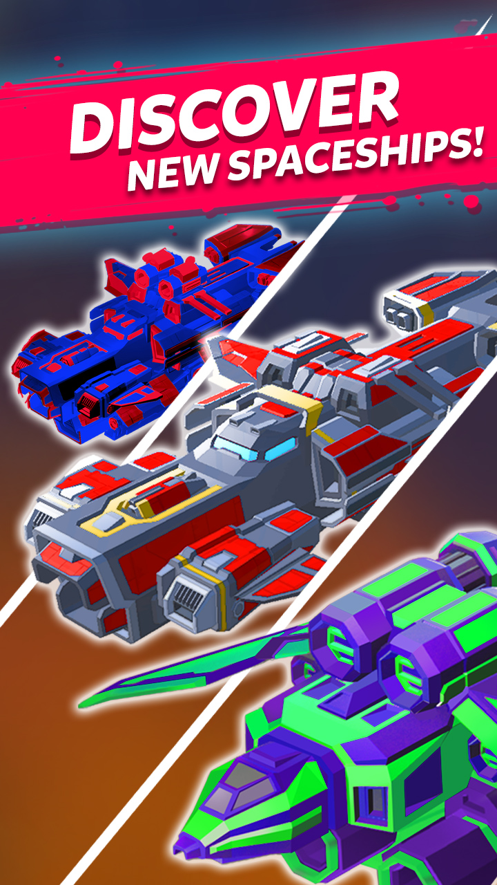 اسکرین شات 4 بازی Merge Spaceship: Space Games