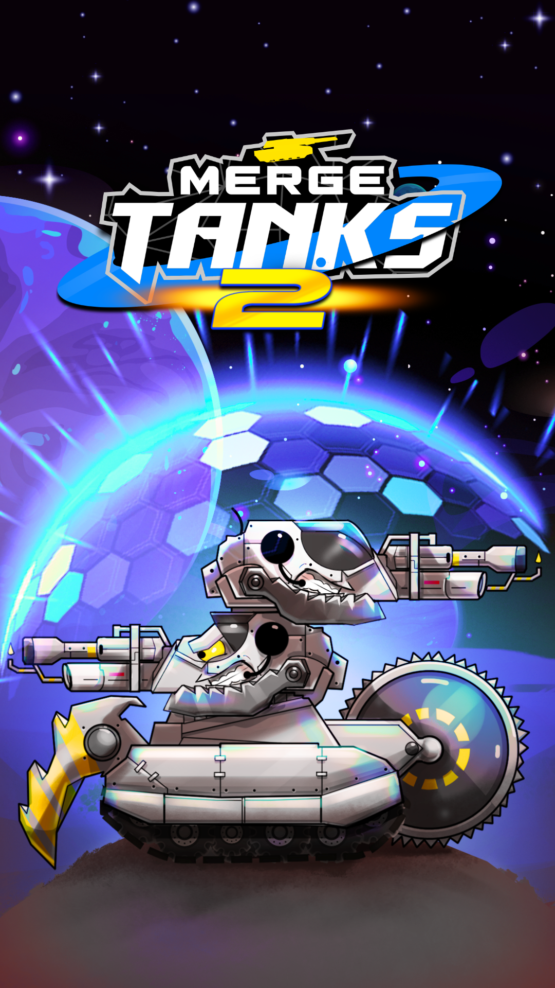 اسکرین شات بازی Merge Tanks: Tank War Combat 4