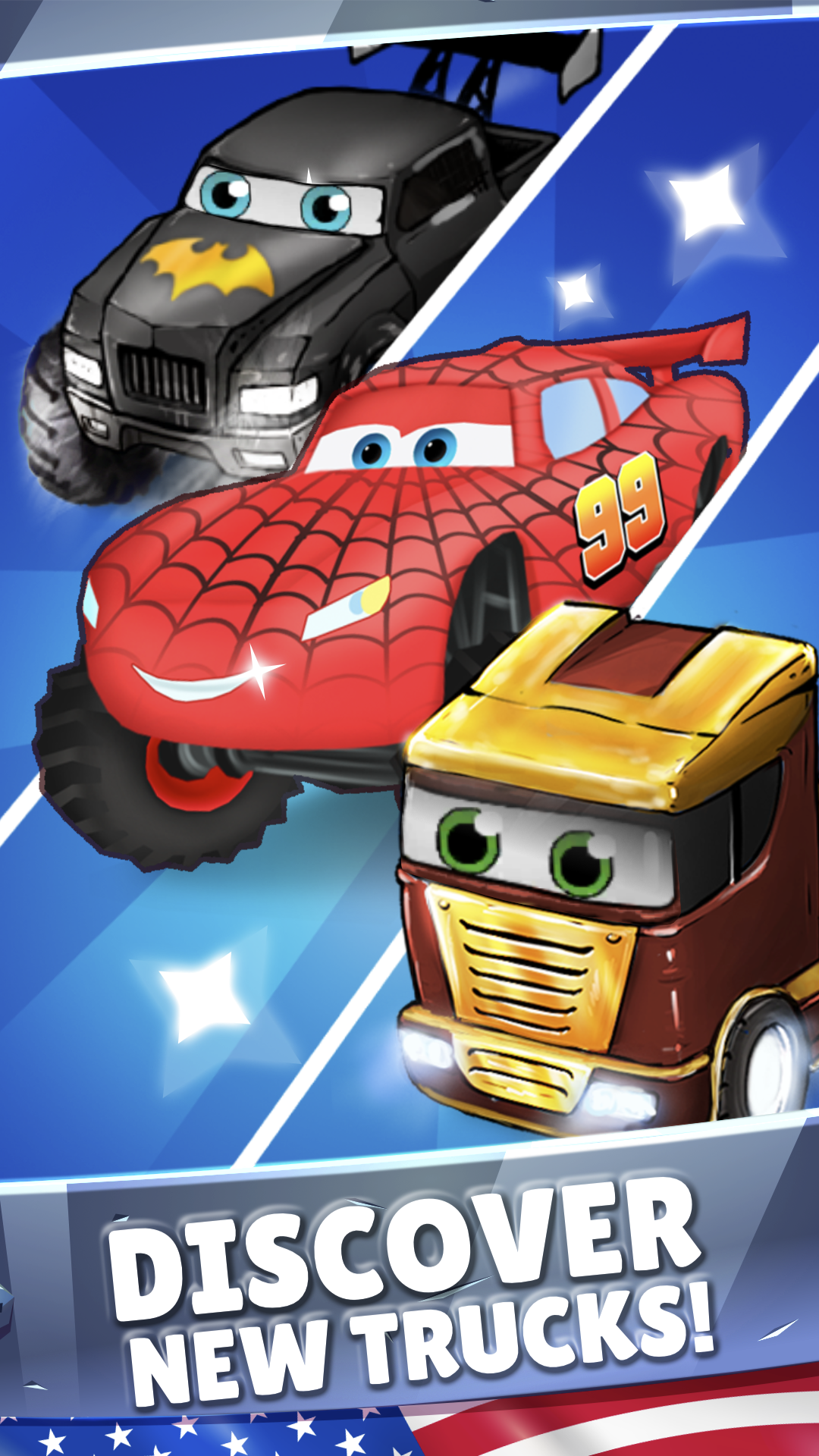 اسکرین شات 4 بازی Merge Truck: Monster Truck