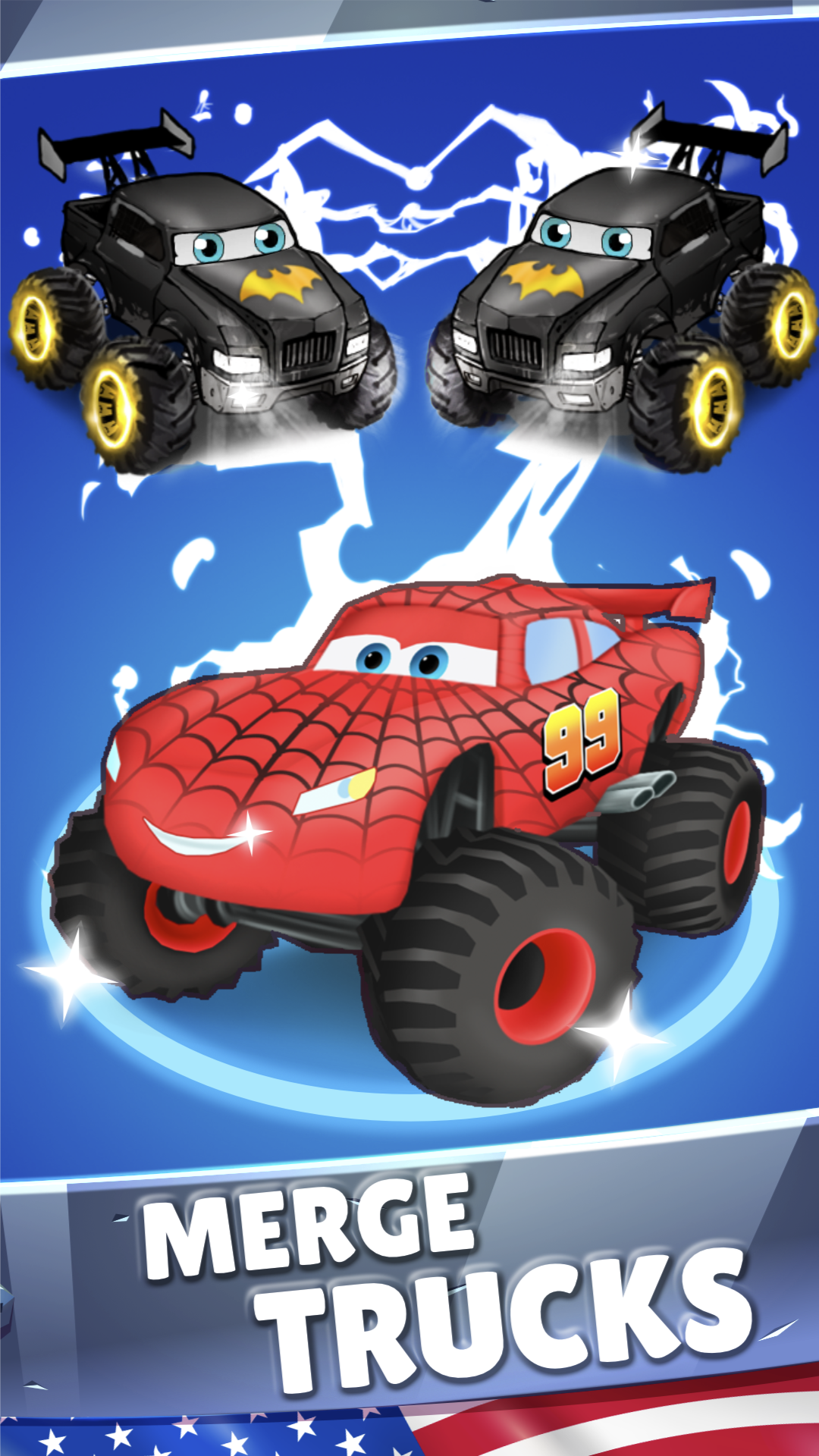 اسکرین شات 2 بازی Merge Truck: Monster Truck
