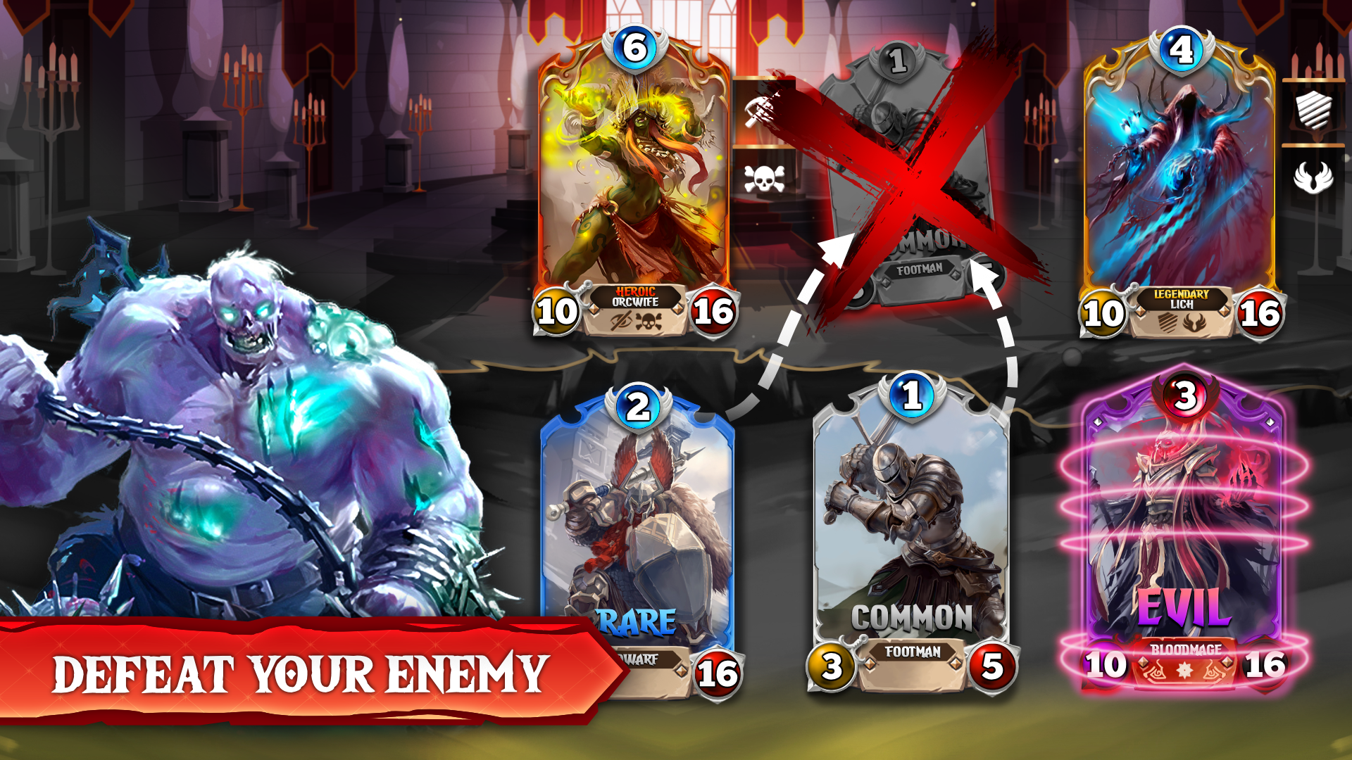 اسکرین شات 1 بازی Shadow Deck: Magic Heroes CCG