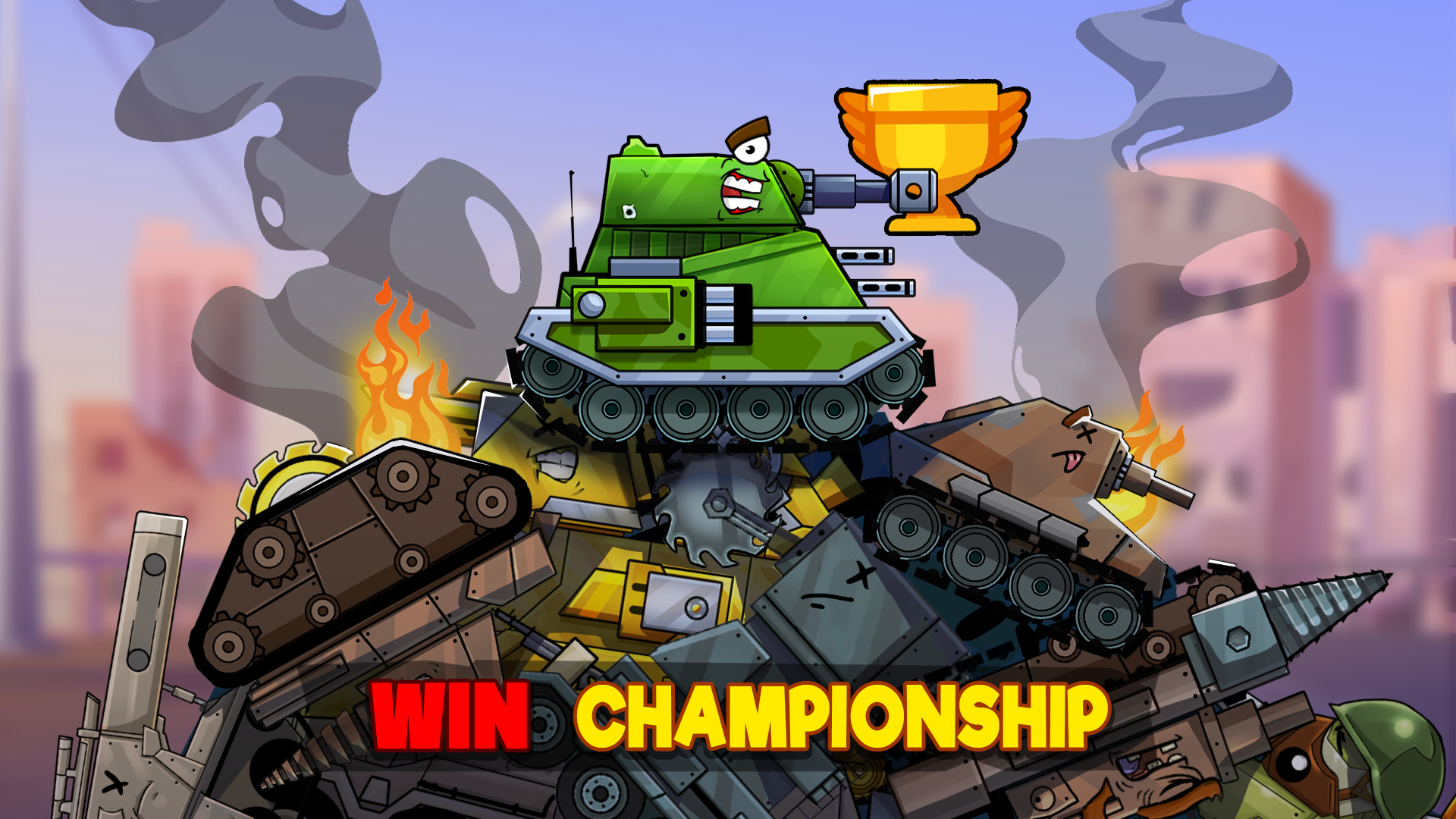 اسکرین شات 4 بازی Tanks Arena io: Craft & Combat