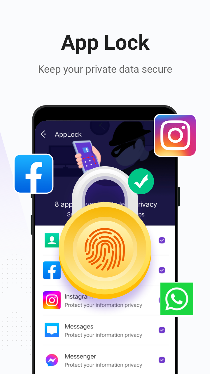 اسکرین شات 4 برنامه Nox Cleaner - Clean, Antivirus