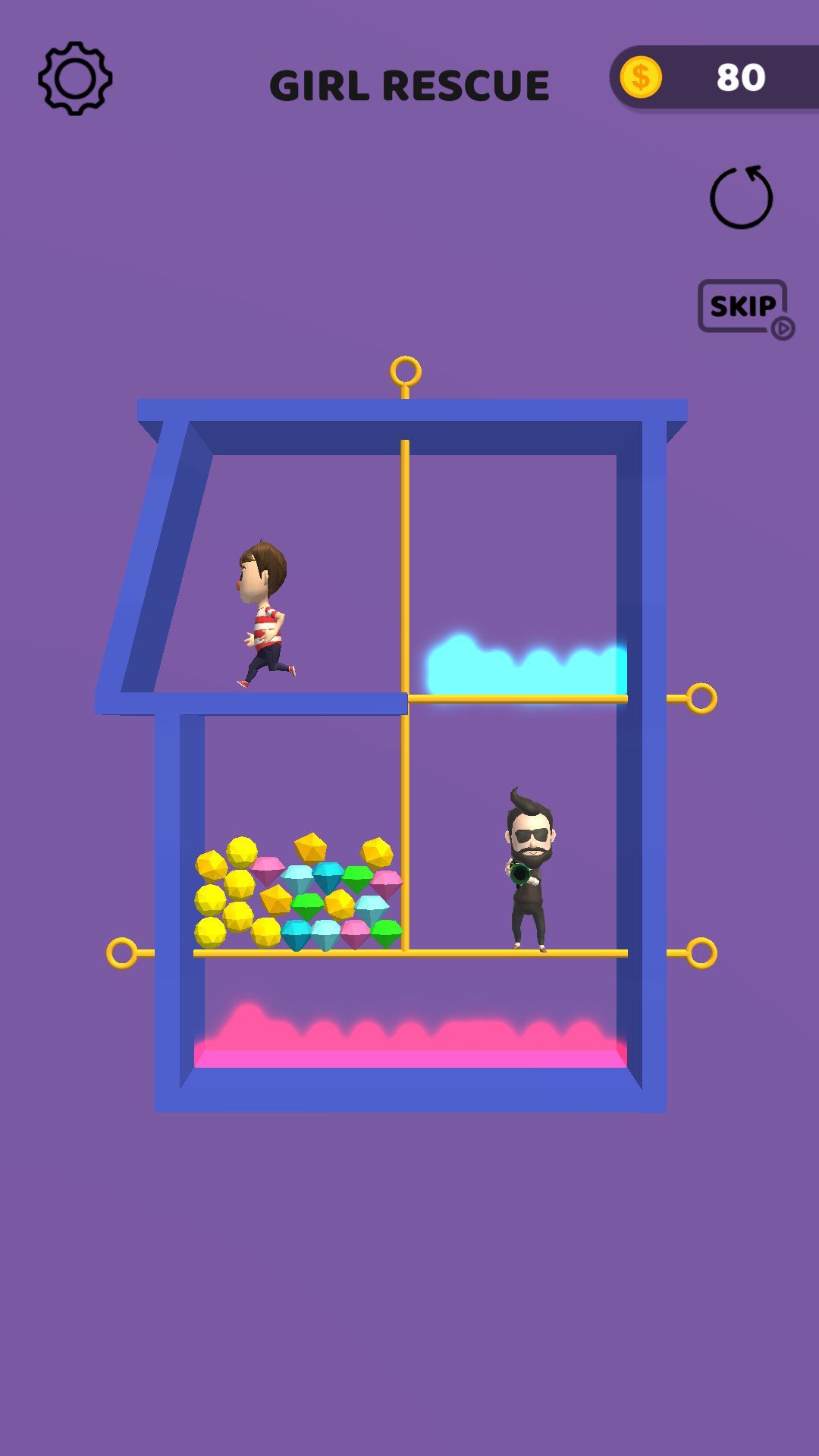 اسکرین شات 7 بازی Pin Rescue-Pull the pin game!