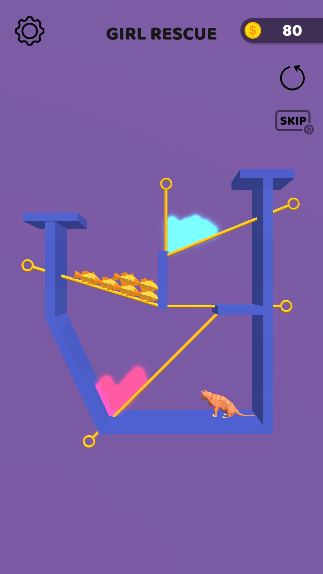 اسکرین شات 5 بازی Pin Rescue-Pull the pin game!