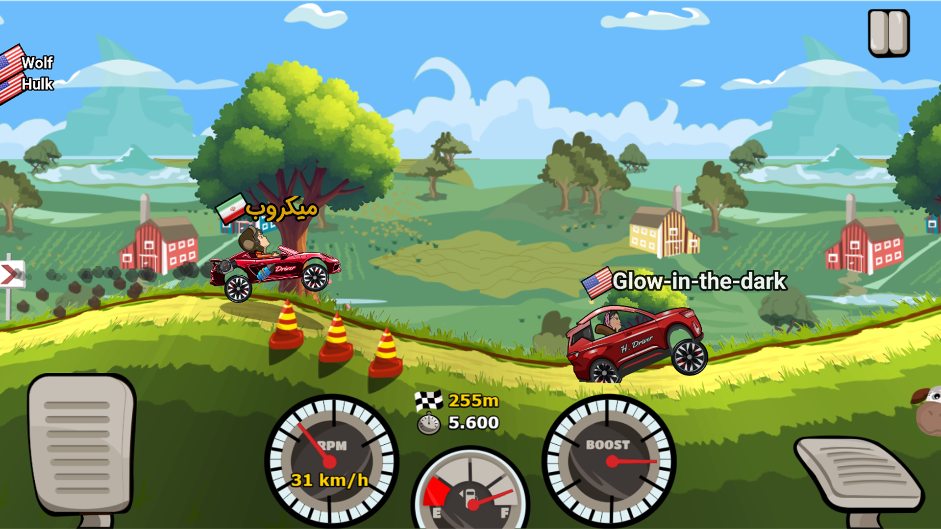 اسکرین شات 1 بازی ‏‏‏‏‏‏‏هوشنگ درایور