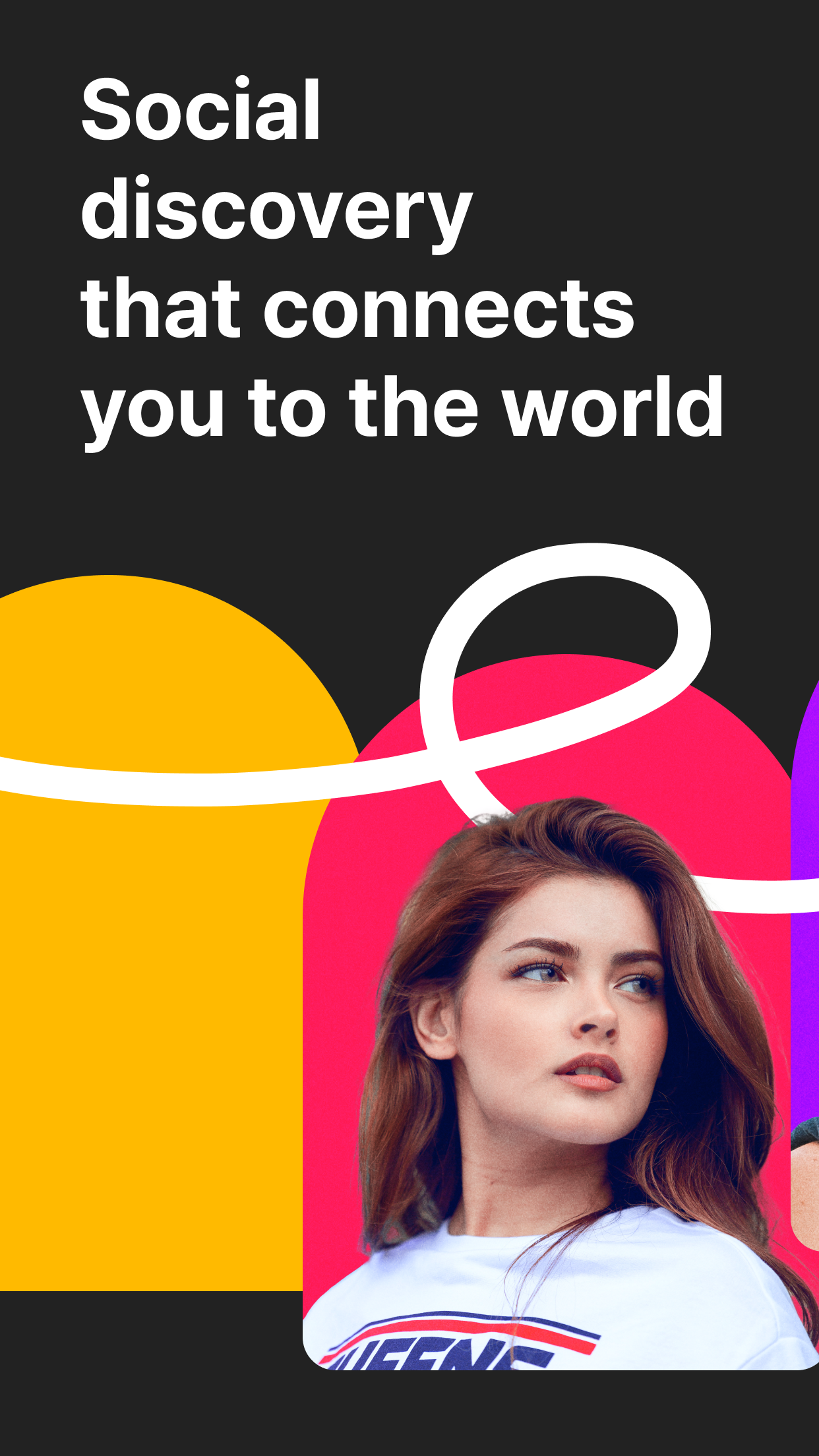 اسکرین شات 1 برنامه MEEFF - Make Global Friends