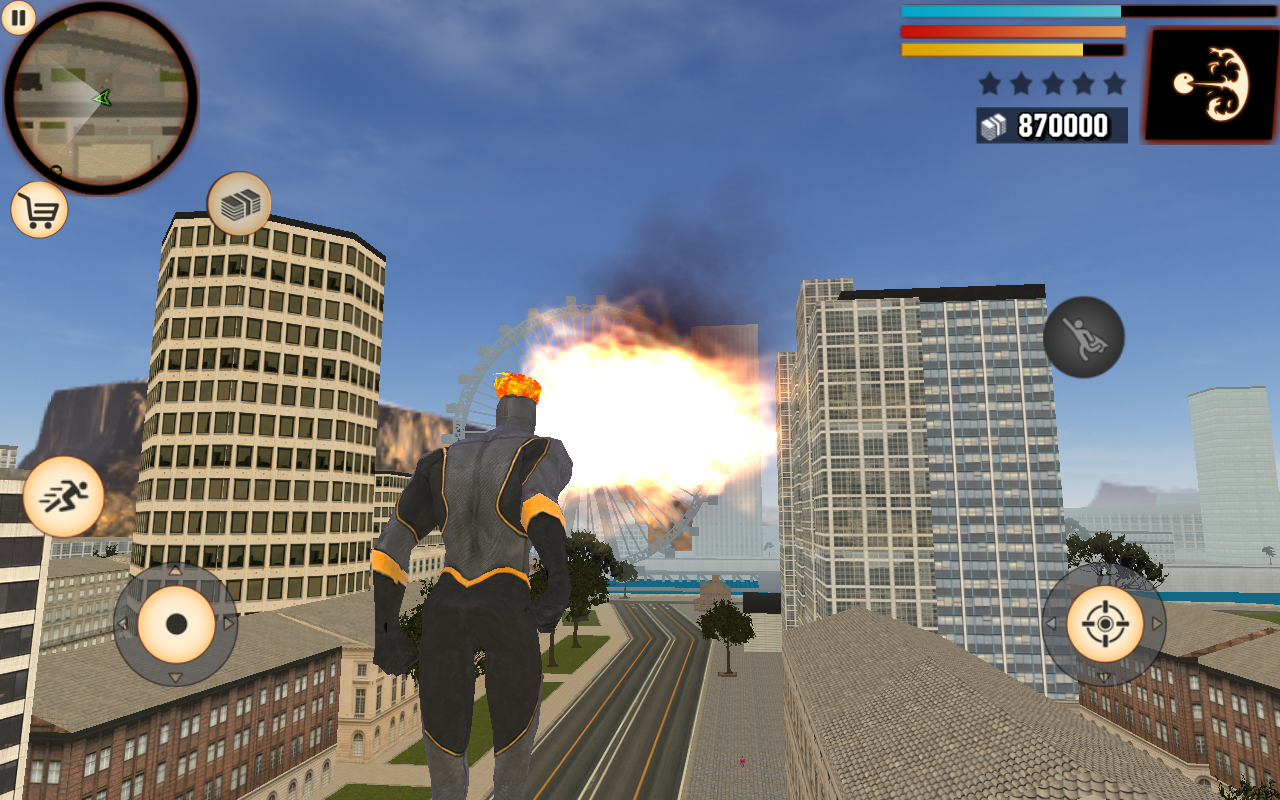 اسکرین شات 1 بازی Flame Hero