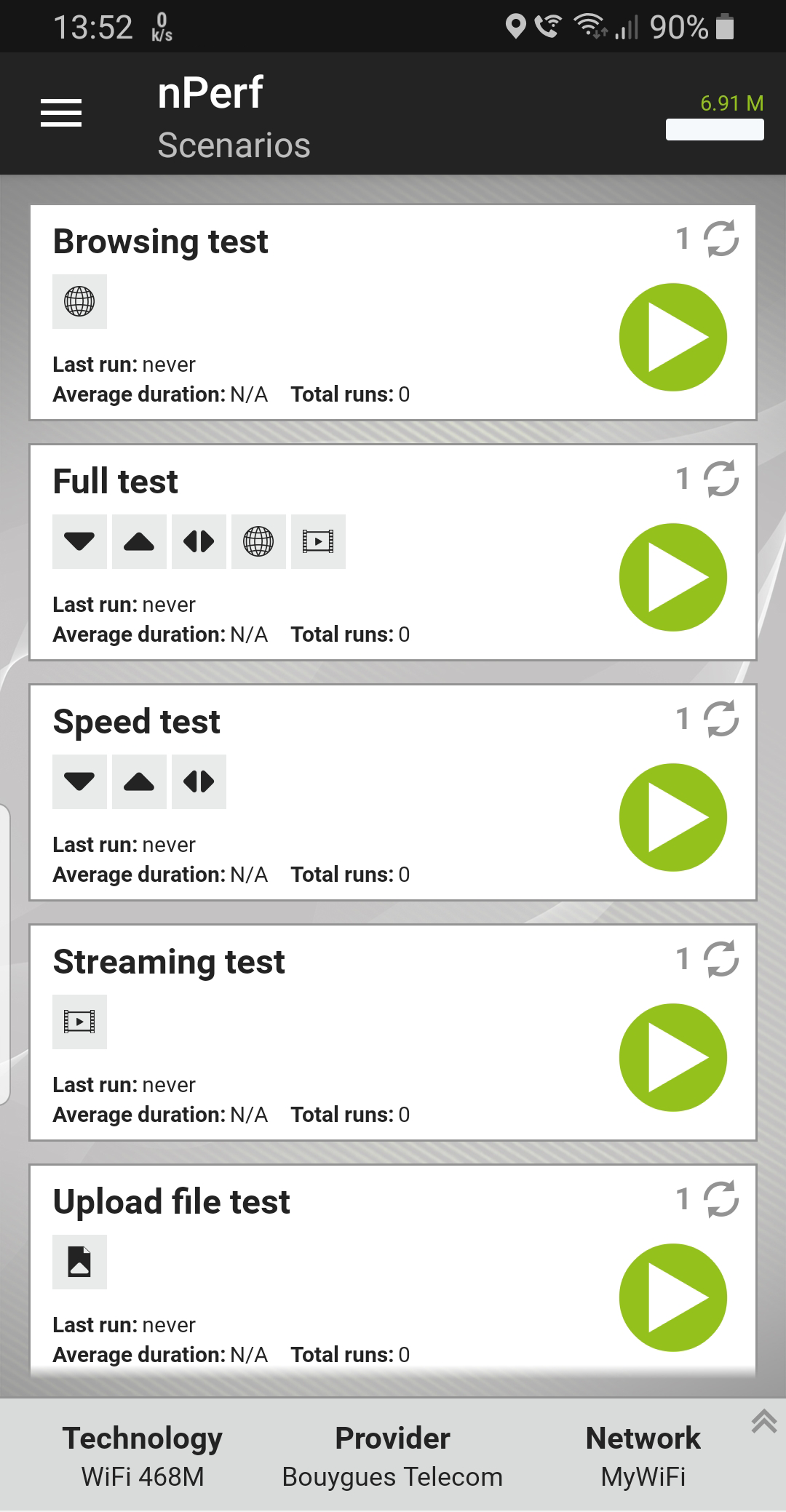 اسکرین شات 2 برنامه nPerf Fleet