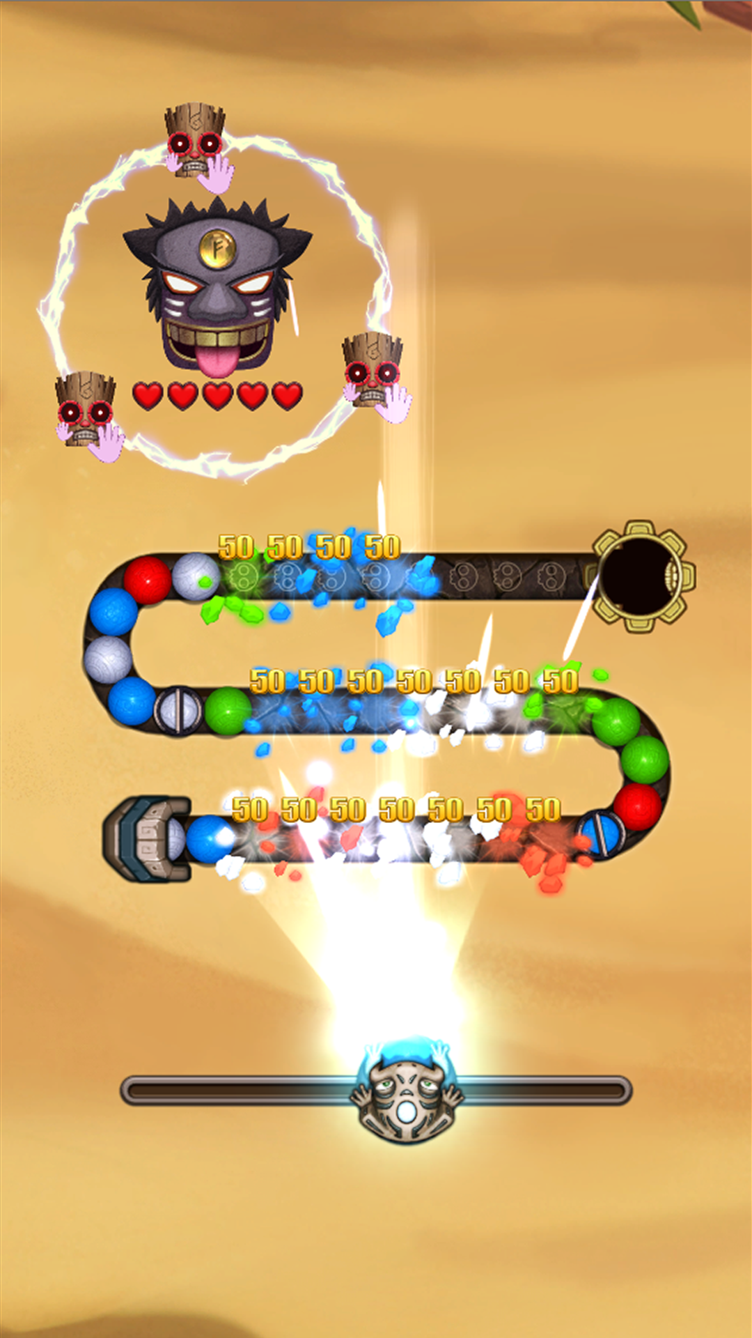 اسکرین شات 4 بازی Marble Shoot