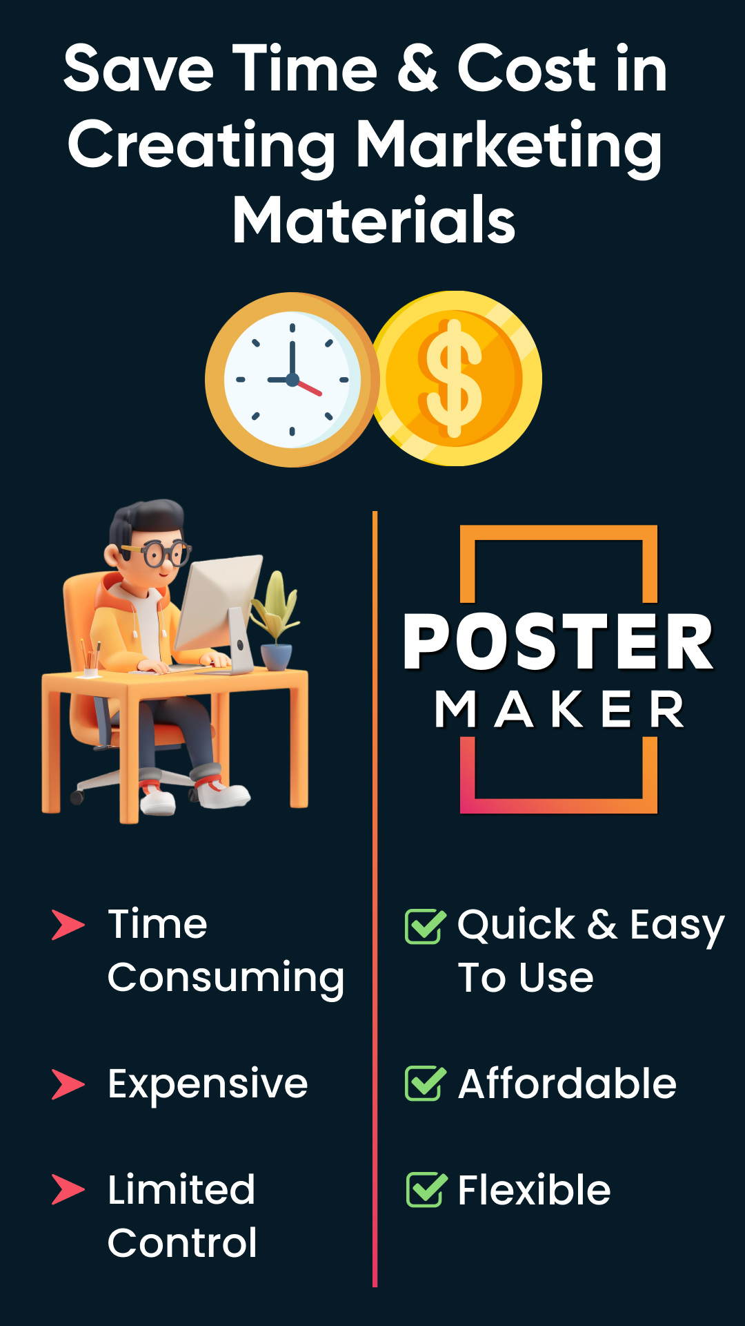 اسکرین شات 7 برنامه Poster Maker, Flyer Maker