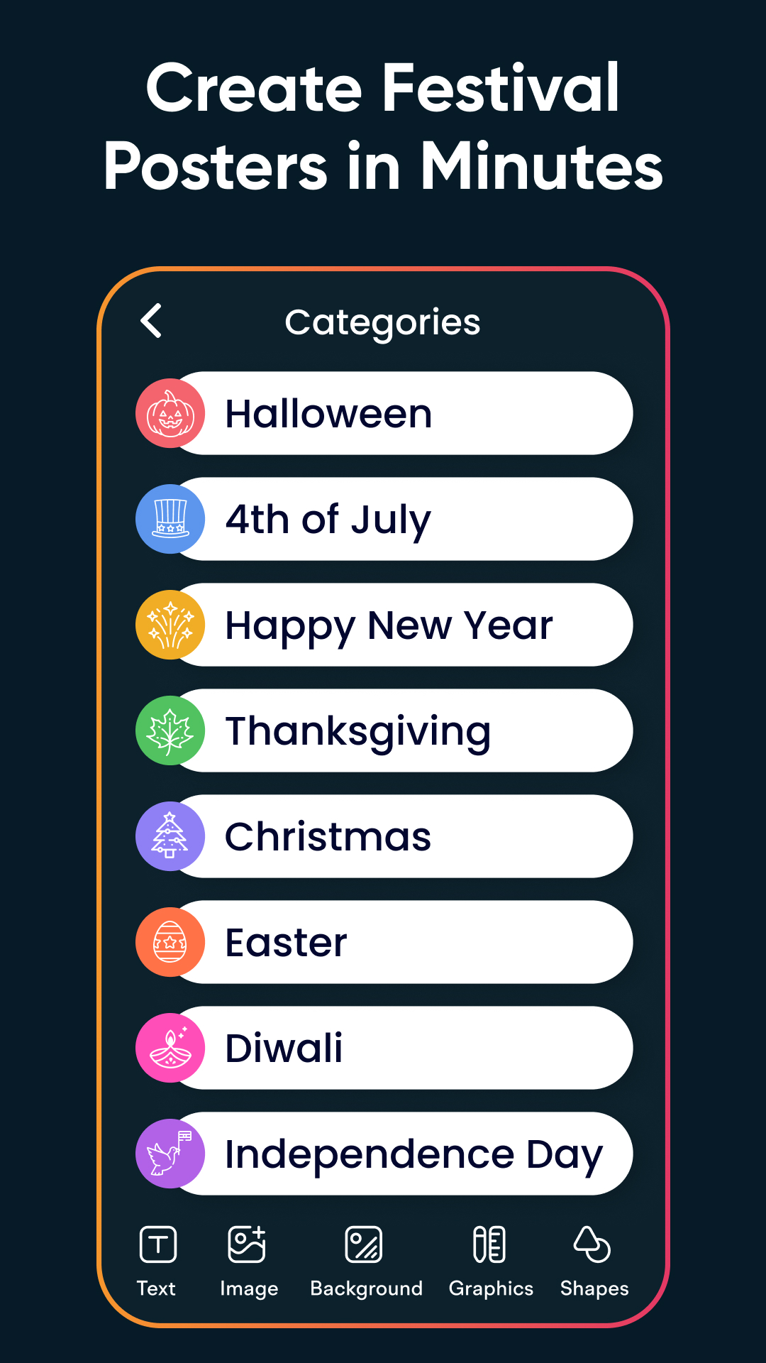 اسکرین شات 5 برنامه Poster Maker, Flyer Maker